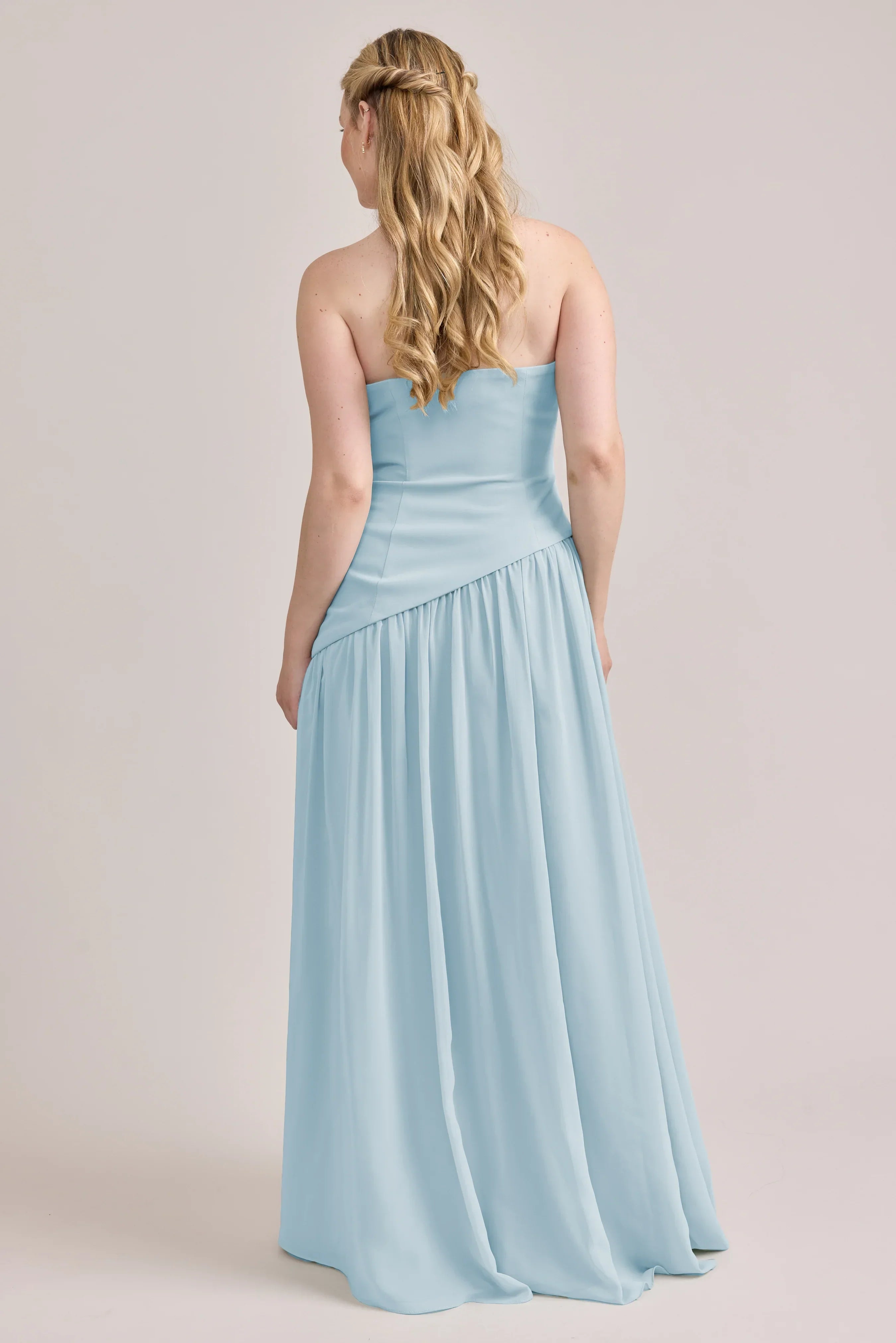 Crepe + Chiffon Dress | Made To Order