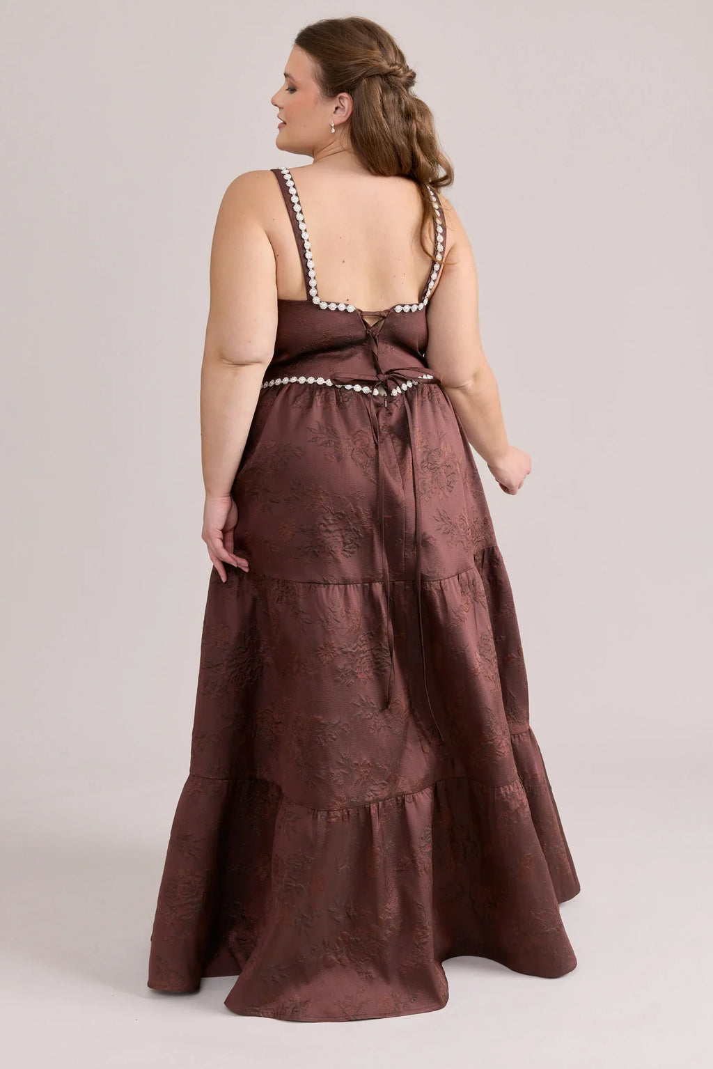 Luxe Jacquard Dress | Made To Order