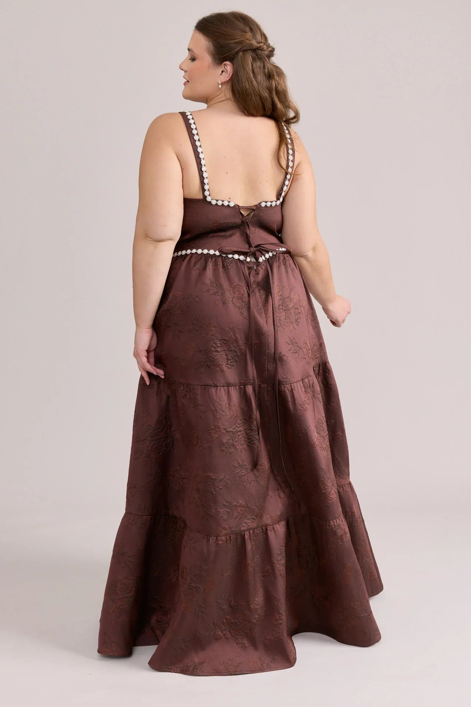 Luxe Jacquard Dress | Made To Order