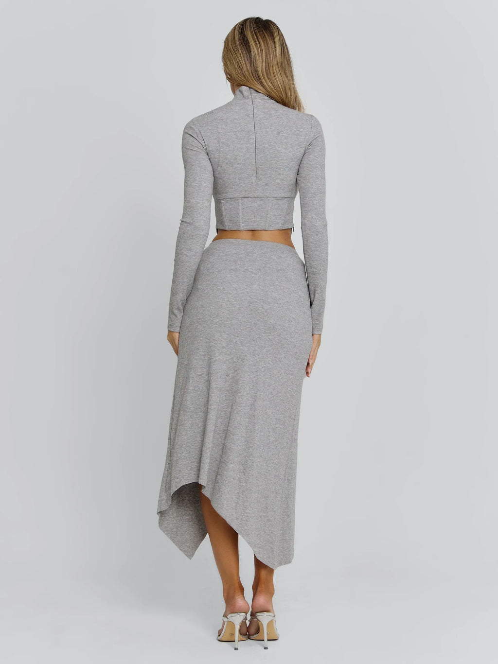 AMELIS MAXI SKIRT GREY