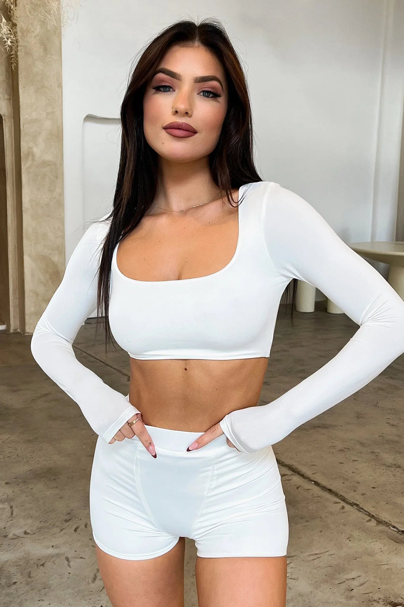 Vacay Shorts - White