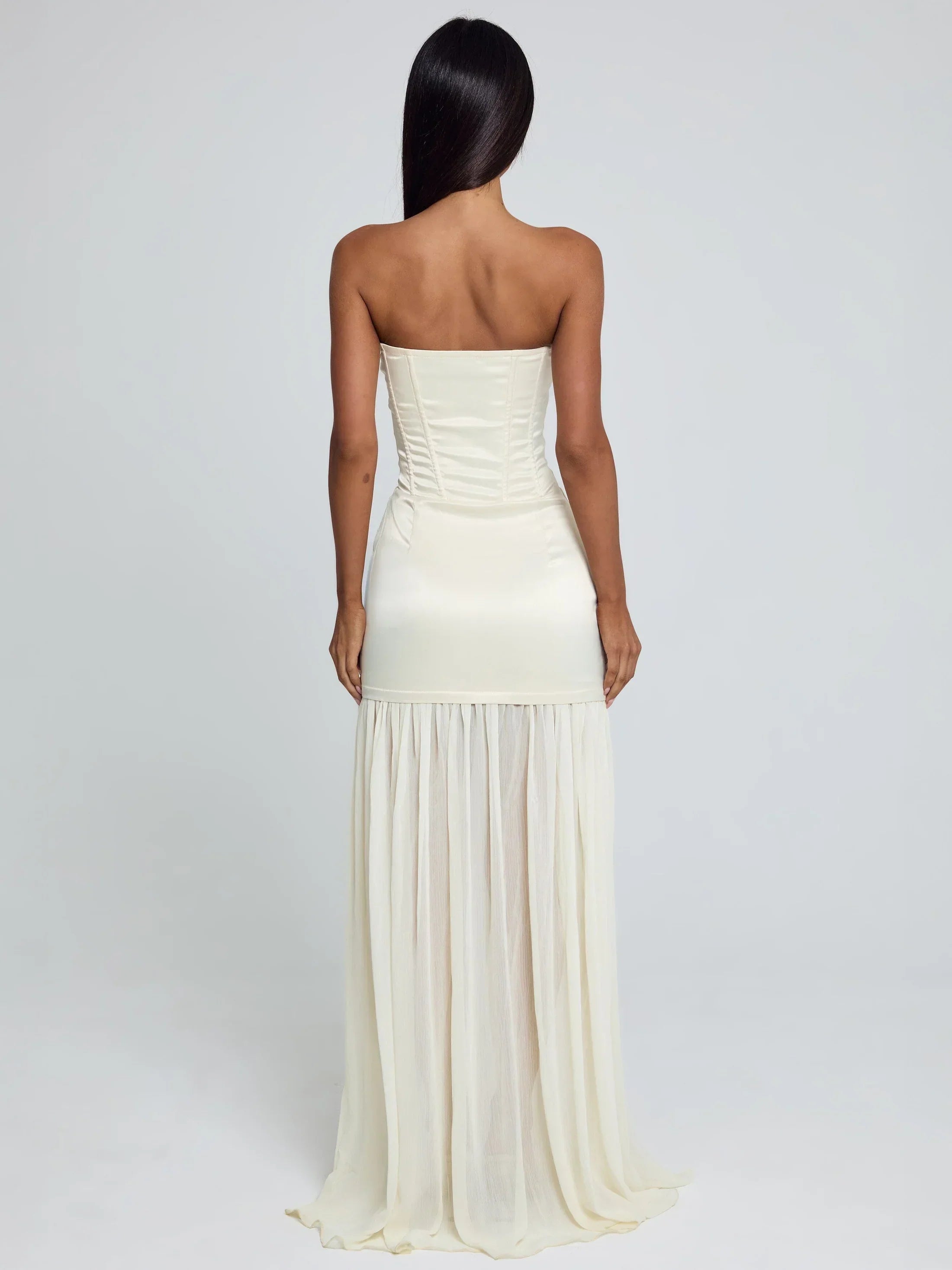 ROWNA MAXI DRESS IVORY