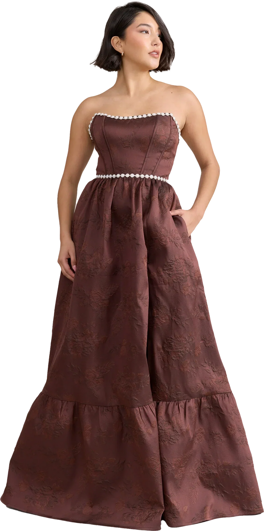Luxe Jacquard Dress | Made To Order