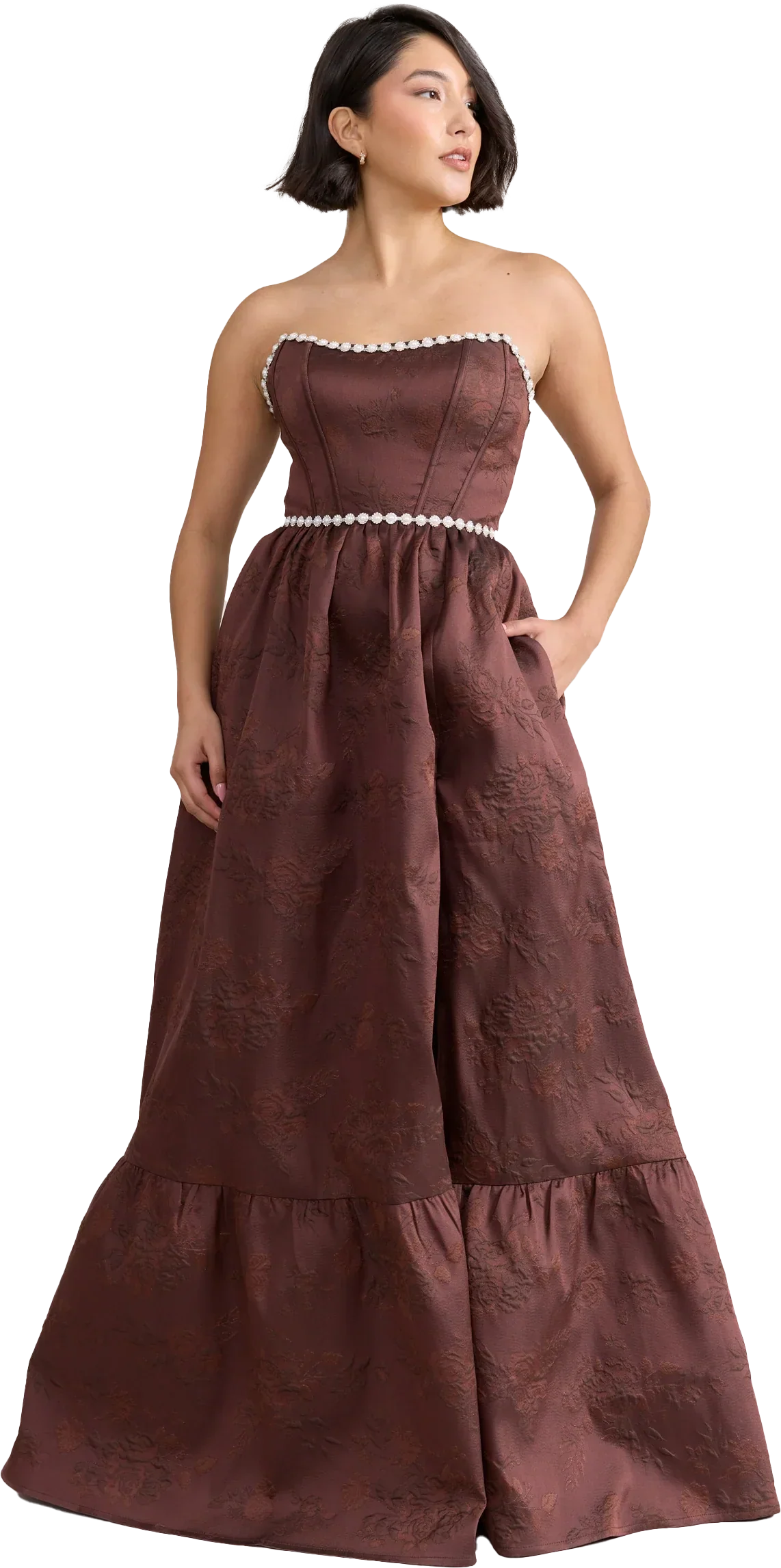 Luxe Jacquard Dress | Made To Order