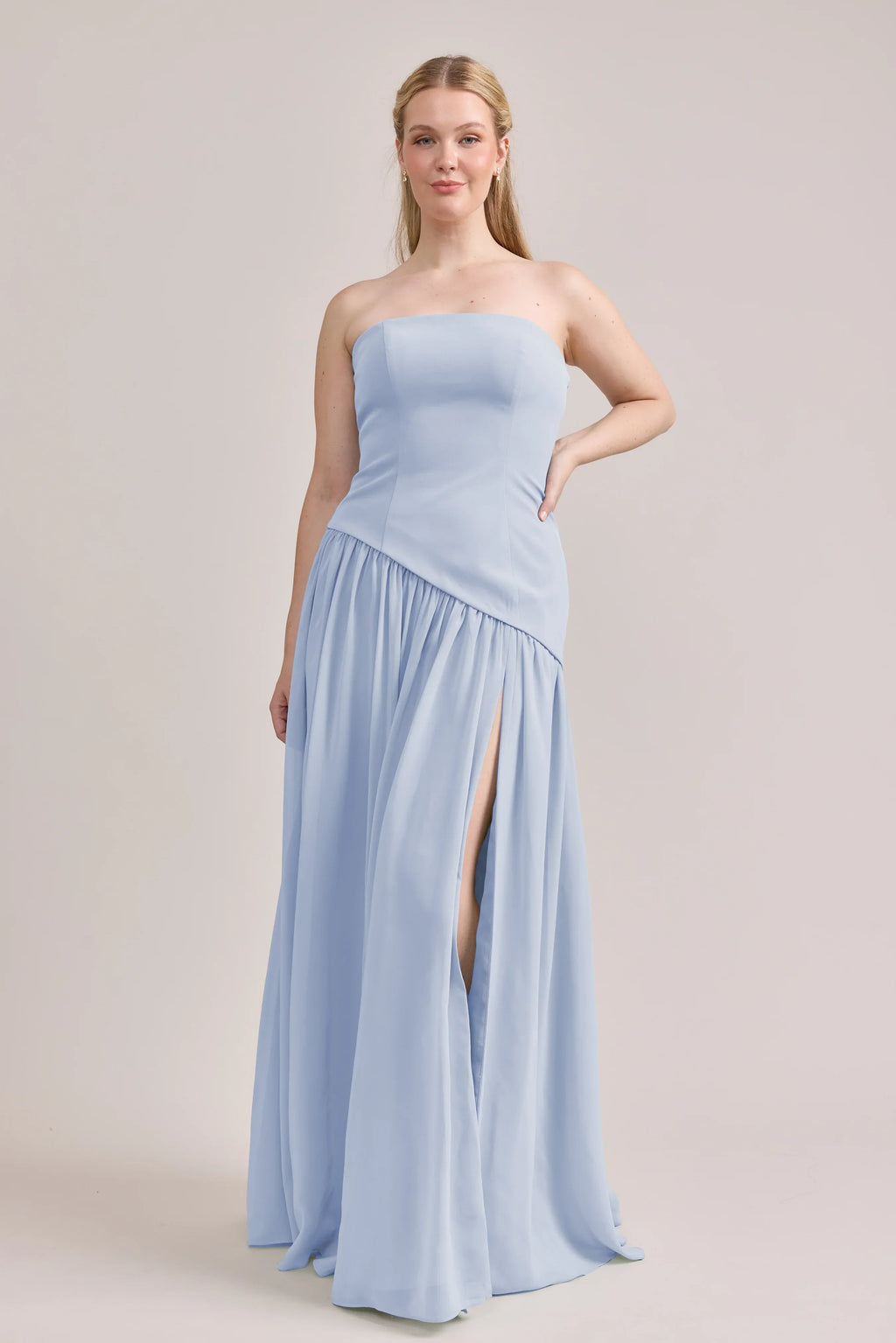 Crepe + Chiffon Dress | Made To Order