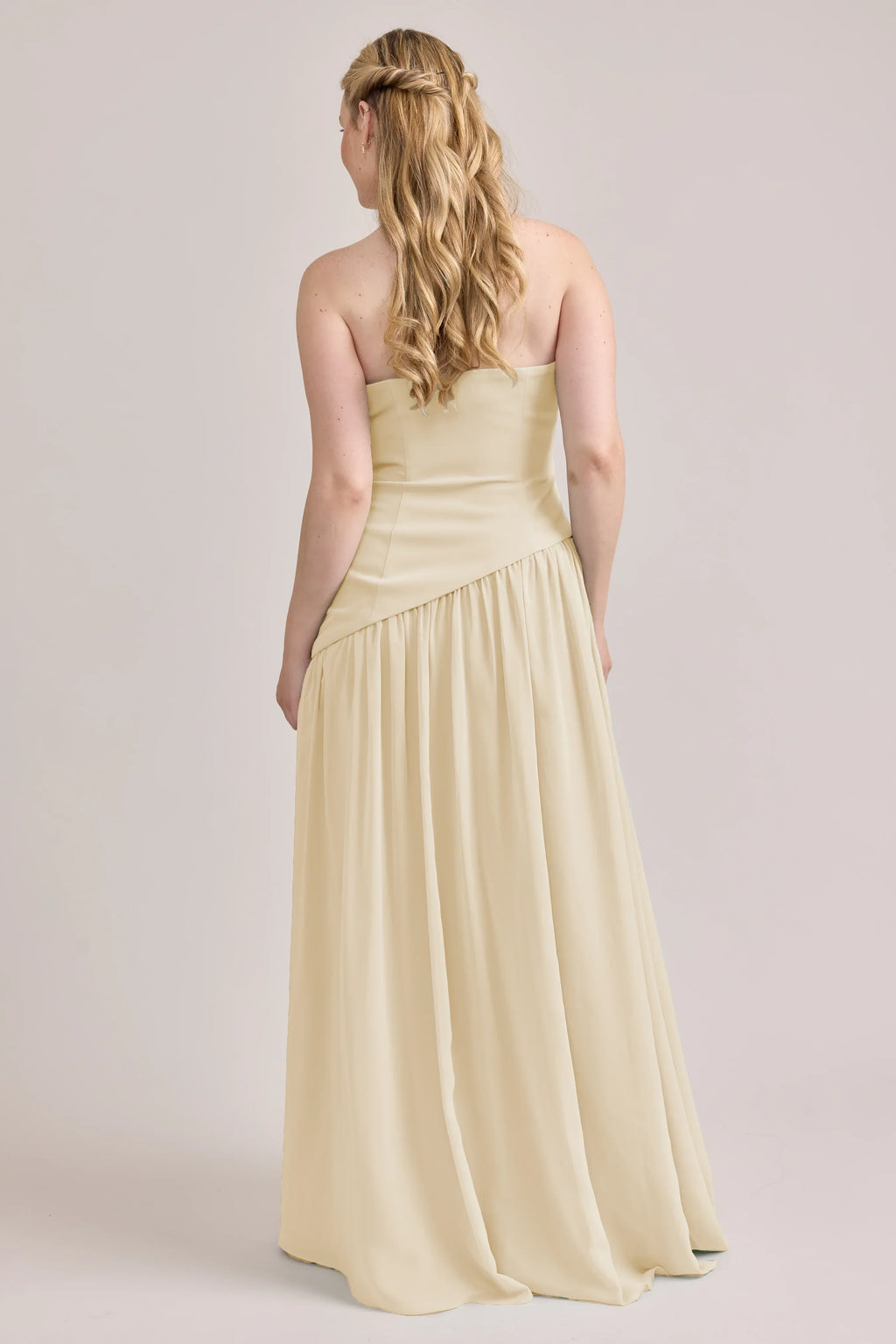 Crepe + Chiffon Dress | Made To Order