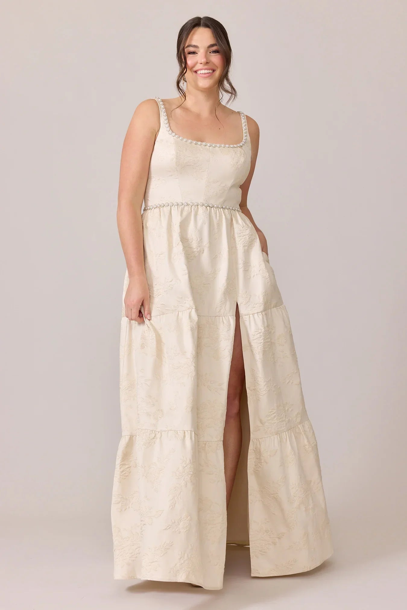 Luxe Jacquard Dress | Made To Order