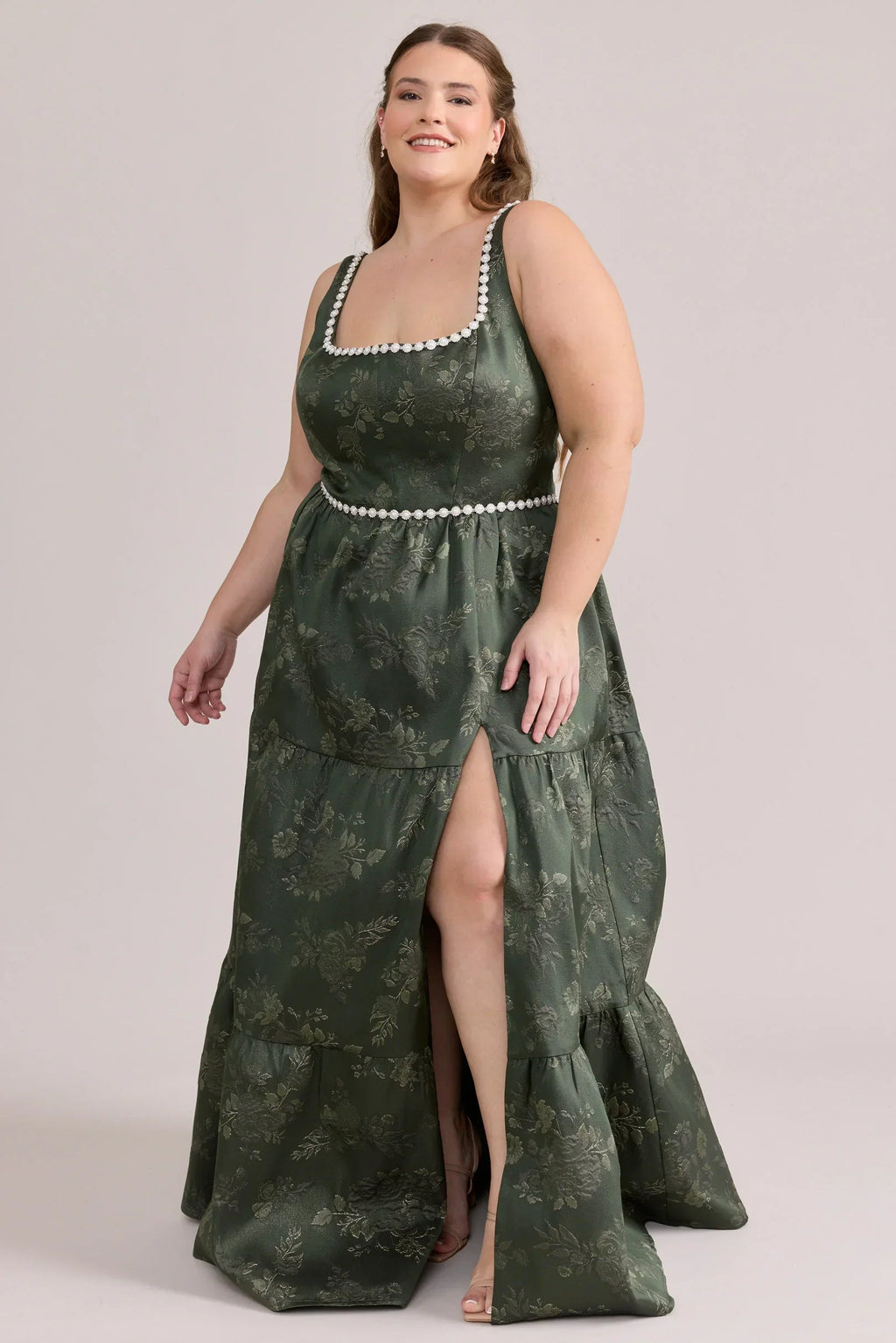 Luxe Jacquard Dress | Made To Order