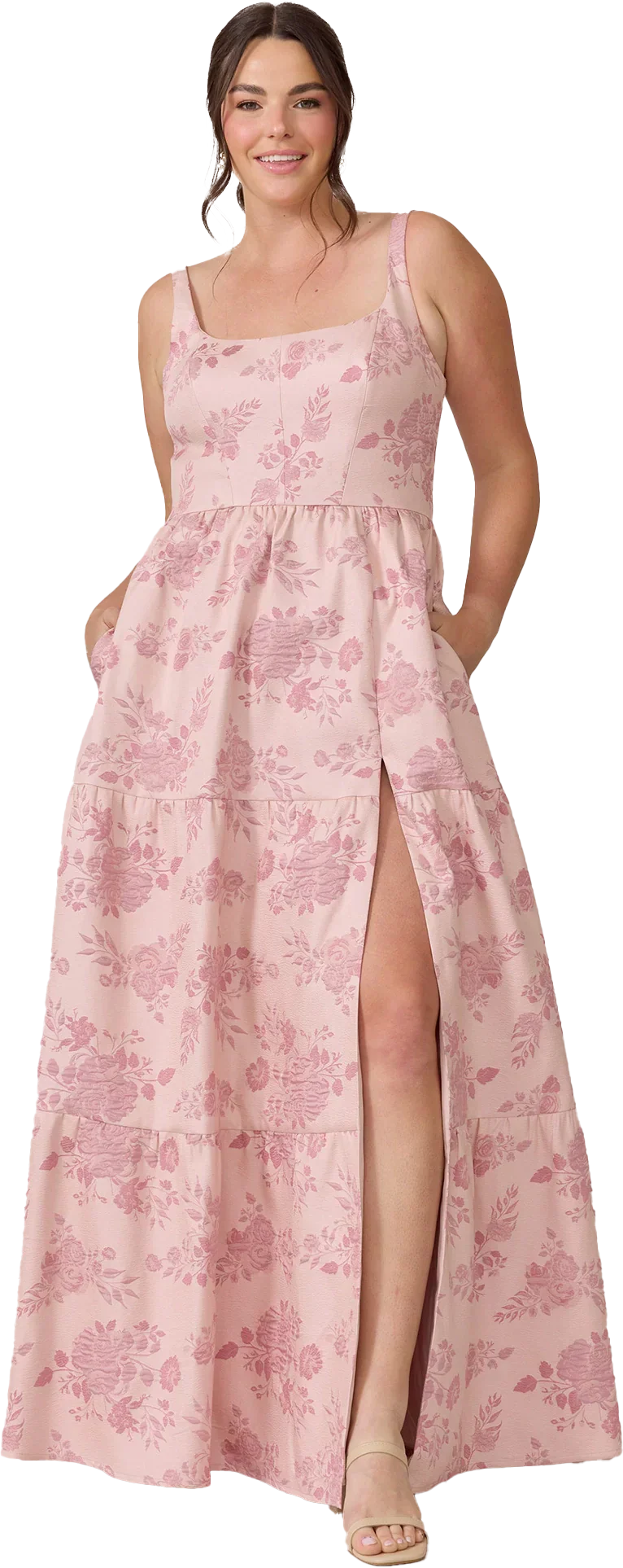 Winslet Jacquard Dress | Made To Order