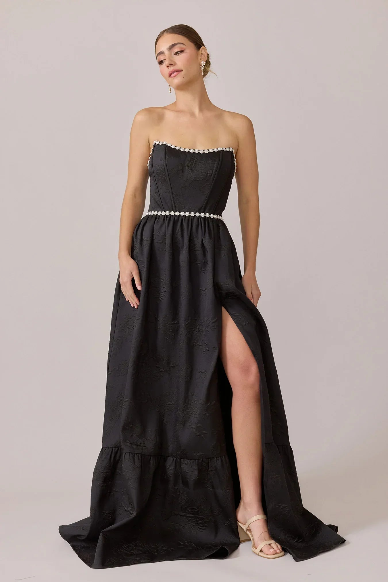 Luxe Jacquard Dress | Made To Order