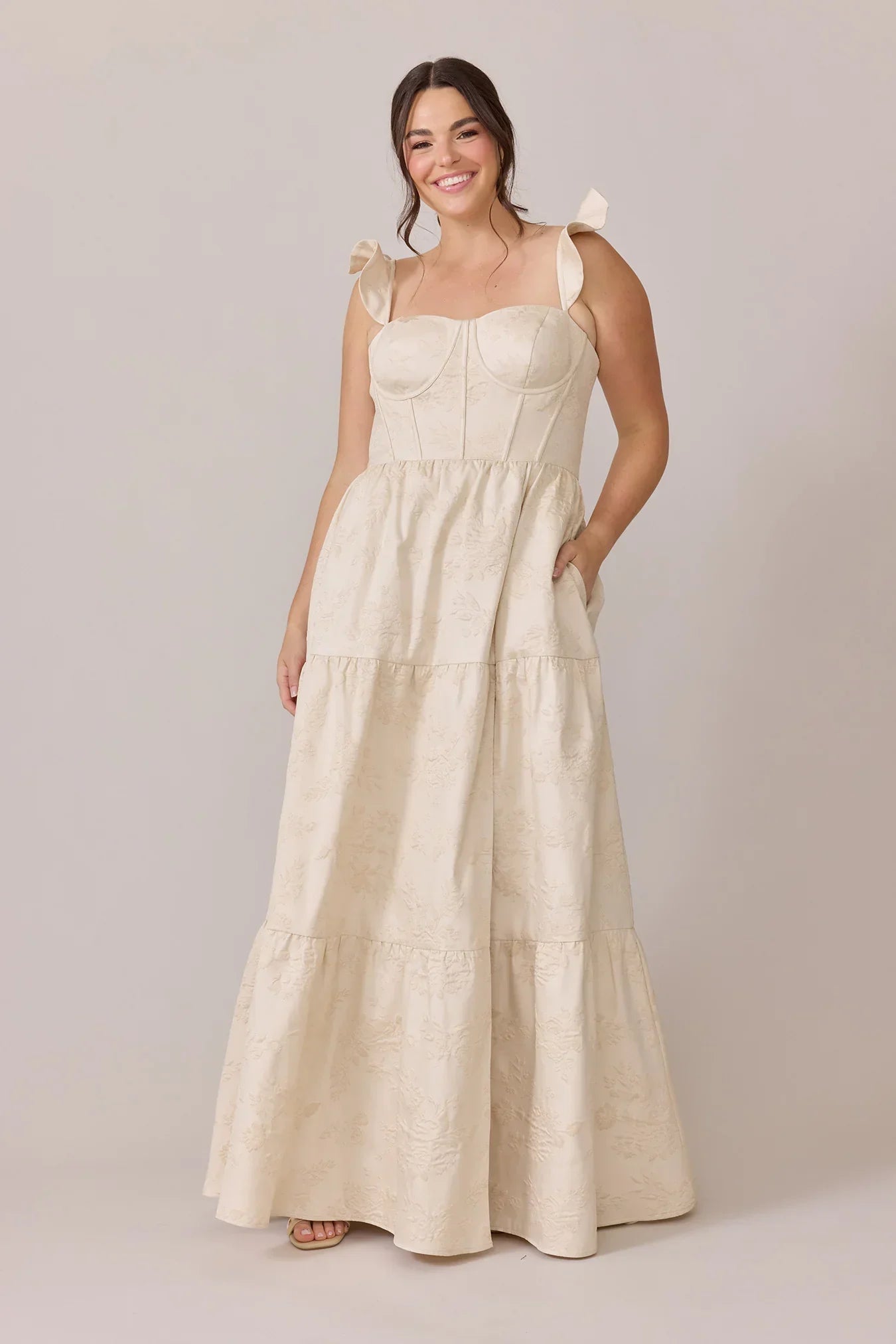 Jacquard Dress | Made To Order