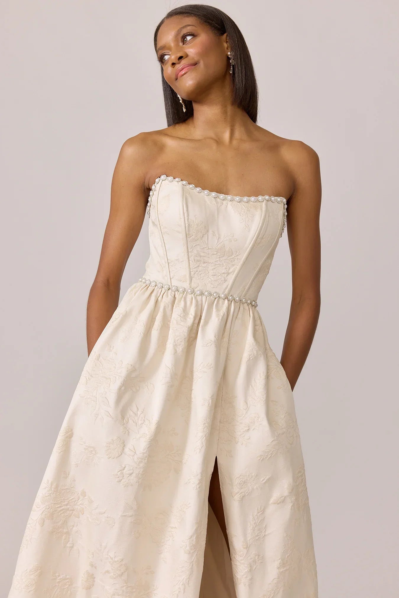 Luxe Jacquard Dress | Made To Order