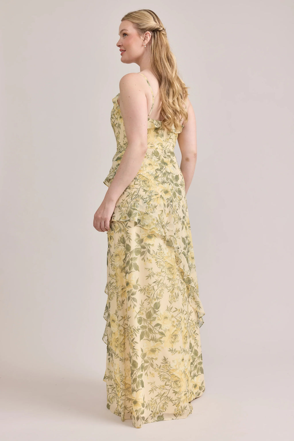 Chiffon Floral Print Dress | Made To Order