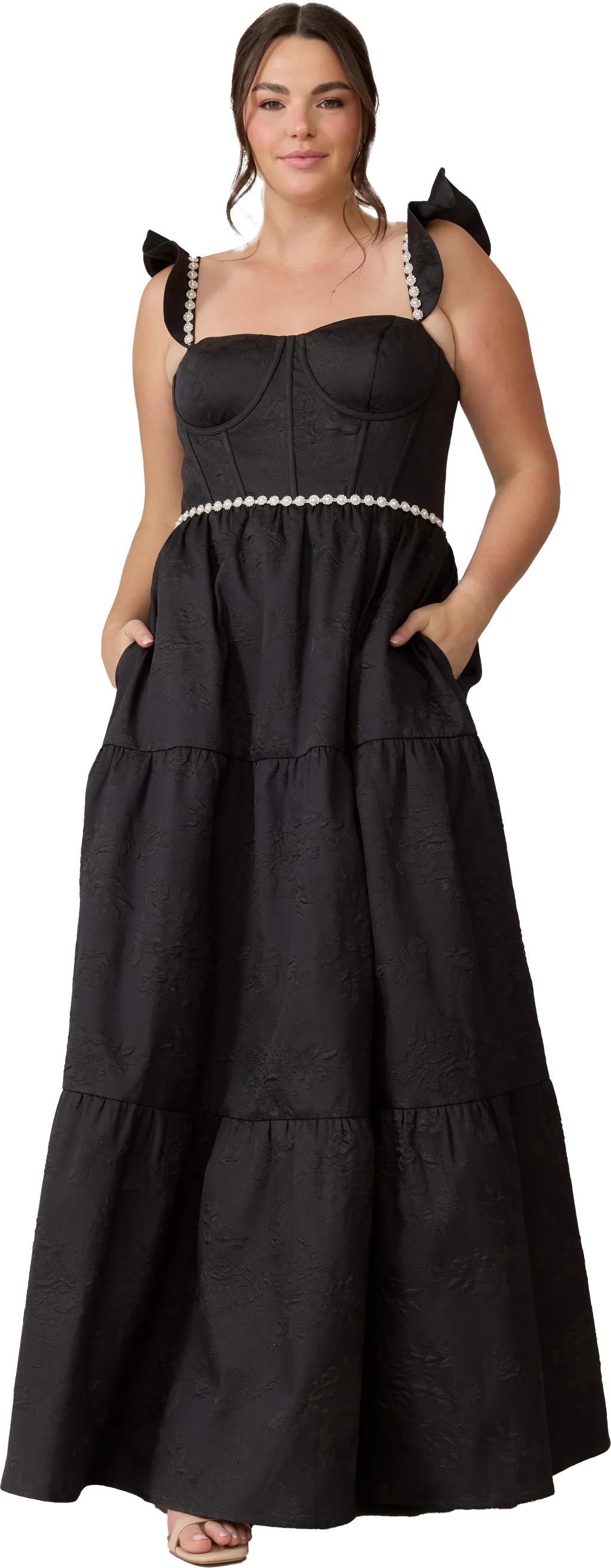 Luxe Jacquard Dress | Made To Order