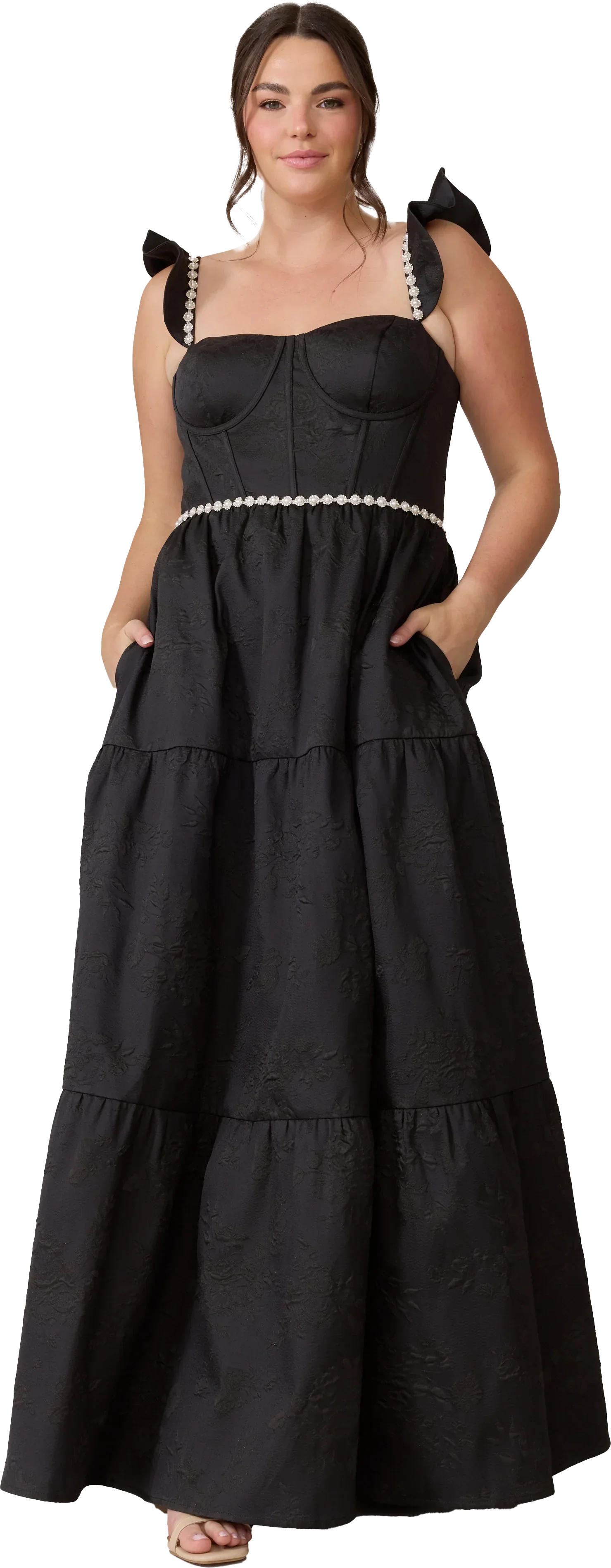 Luxe Jacquard Dress | Made To Order