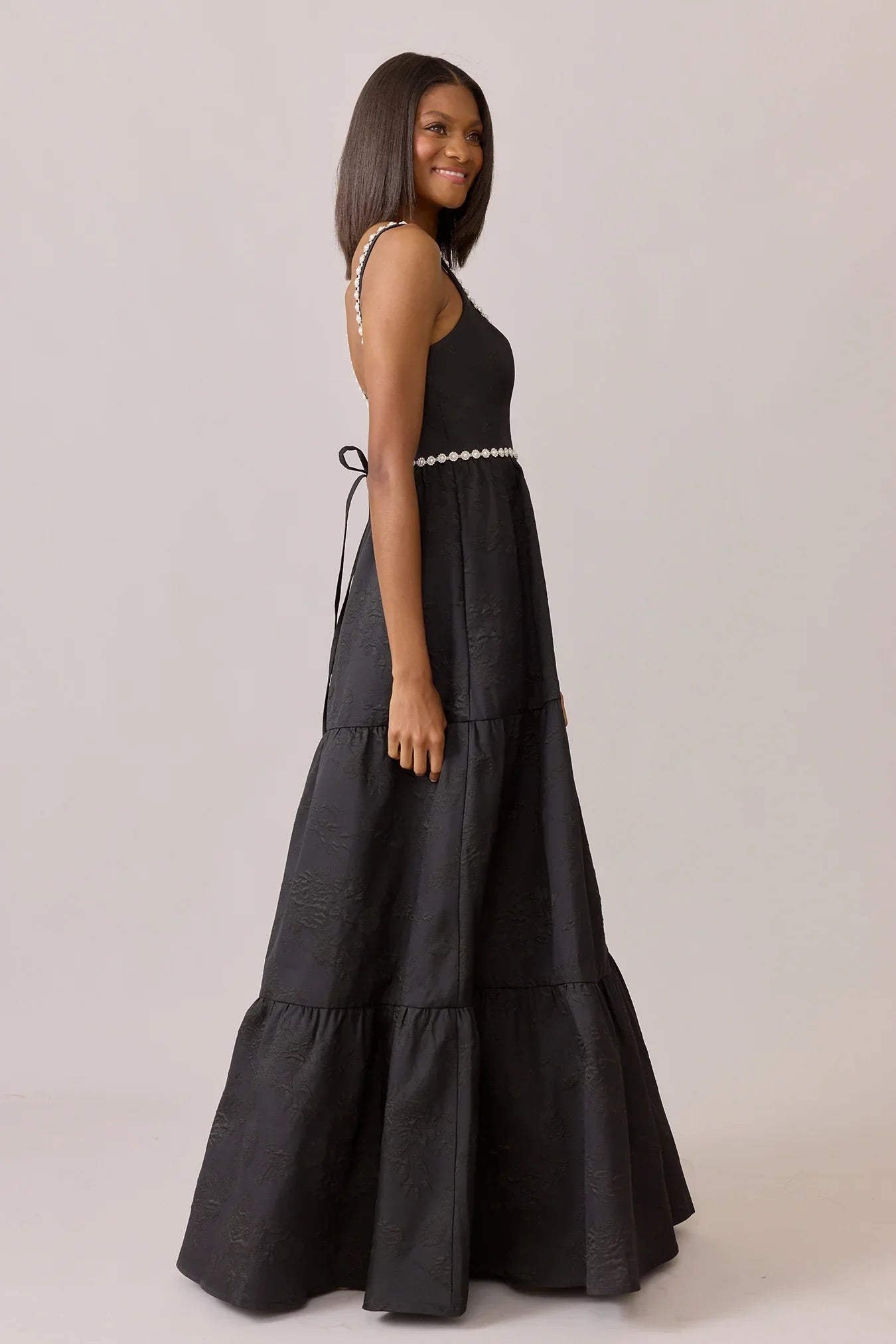 Luxe Jacquard Dress | Made To Order