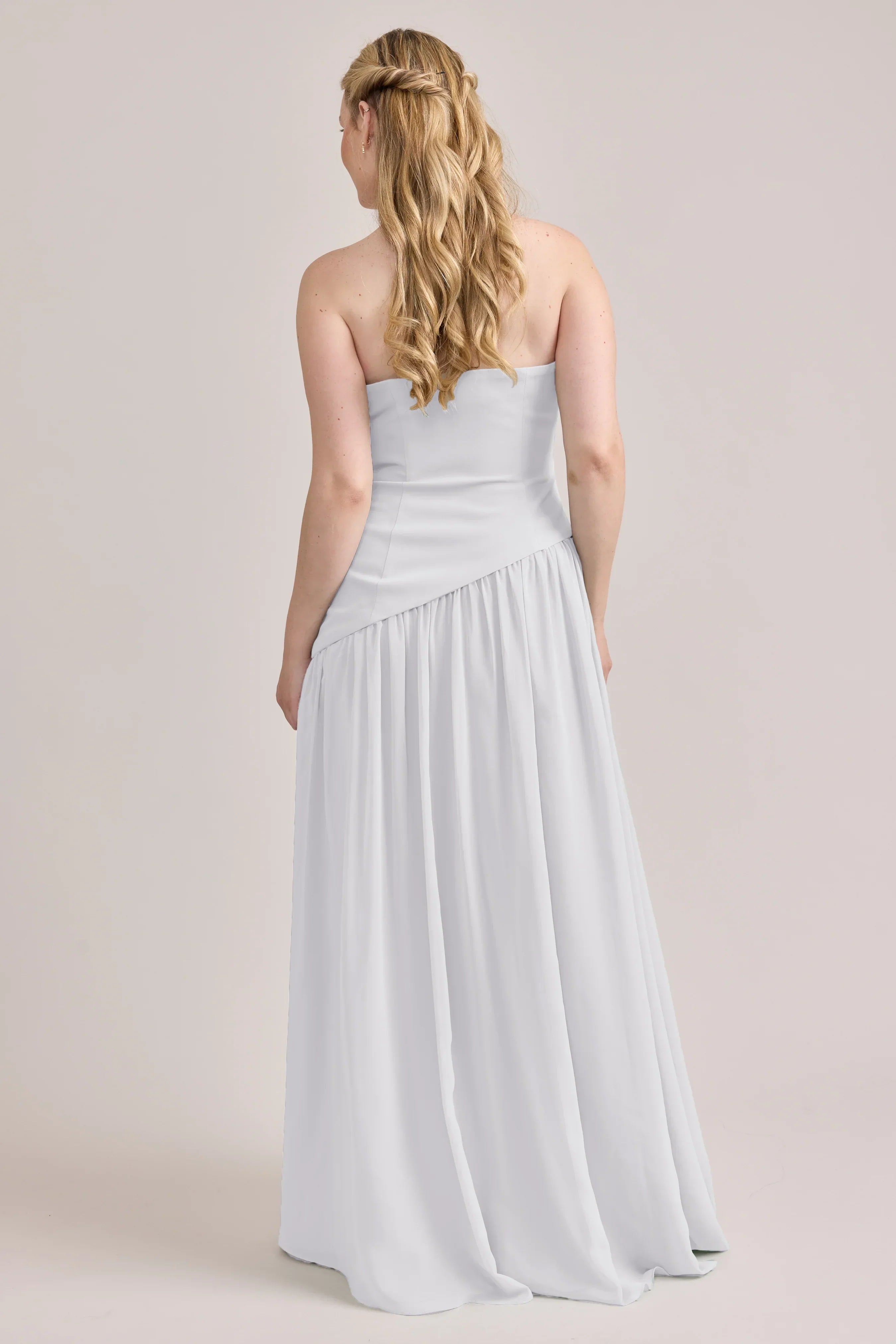 Crepe + Chiffon Dress | Made To Order