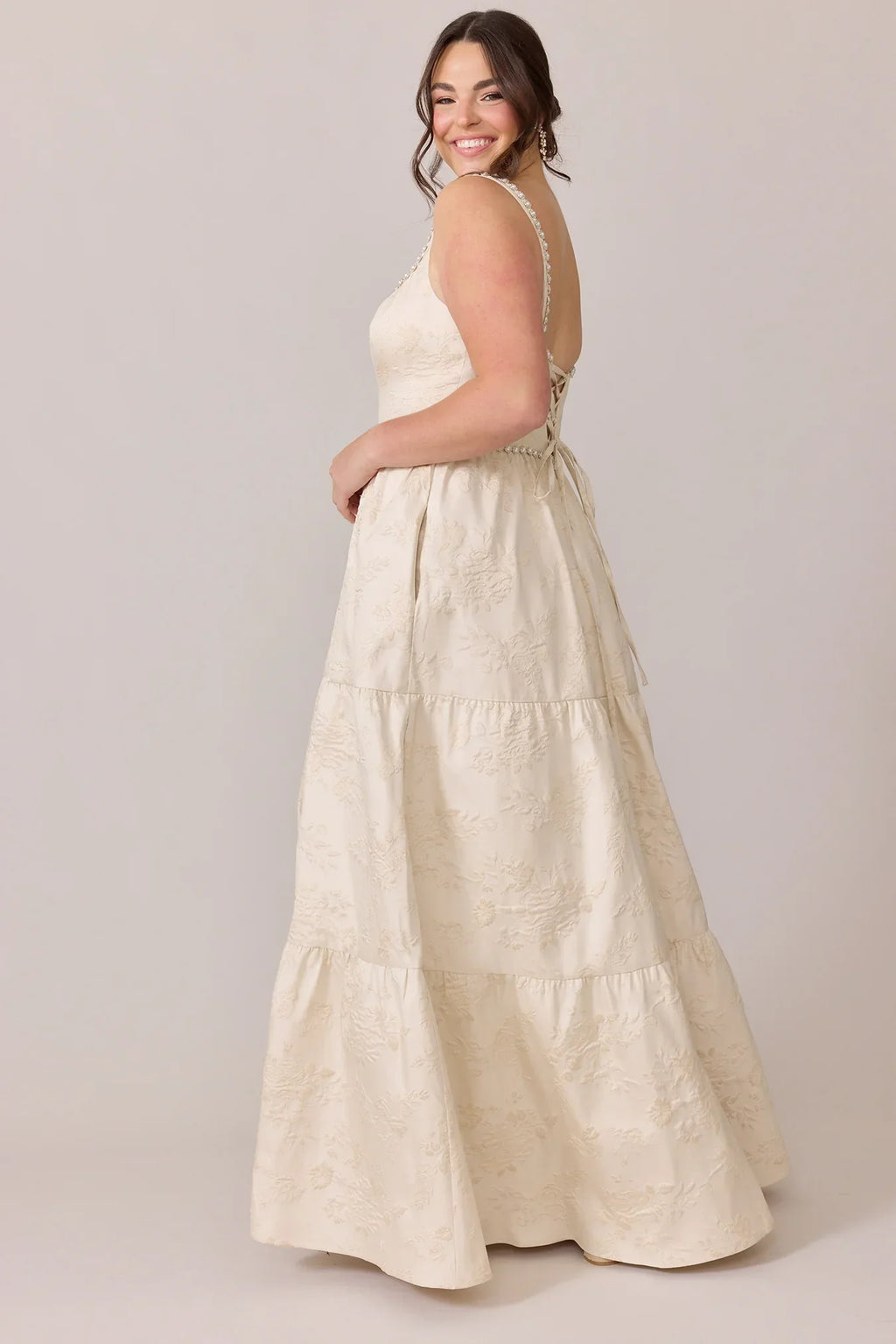 Luxe Jacquard Dress | Made To Order