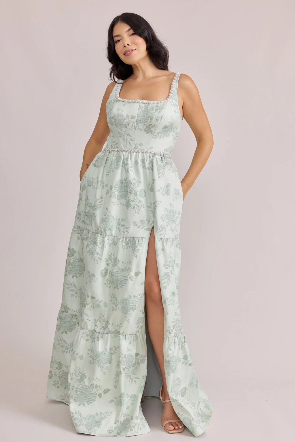 Luxe Jacquard Dress | Made To Order