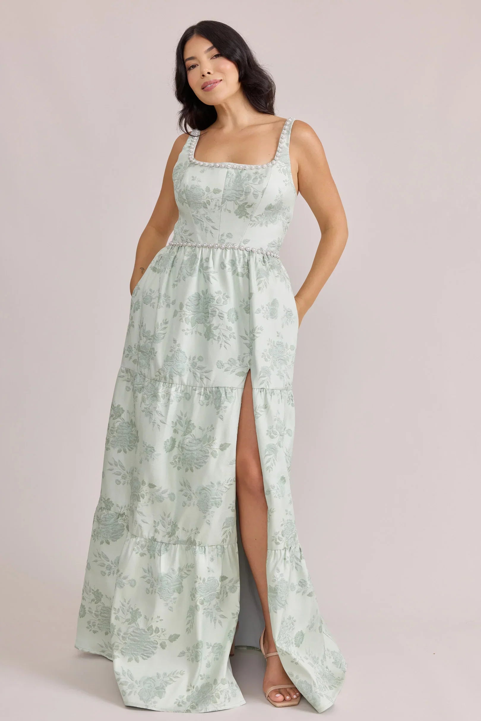 Luxe Jacquard Dress | Made To Order