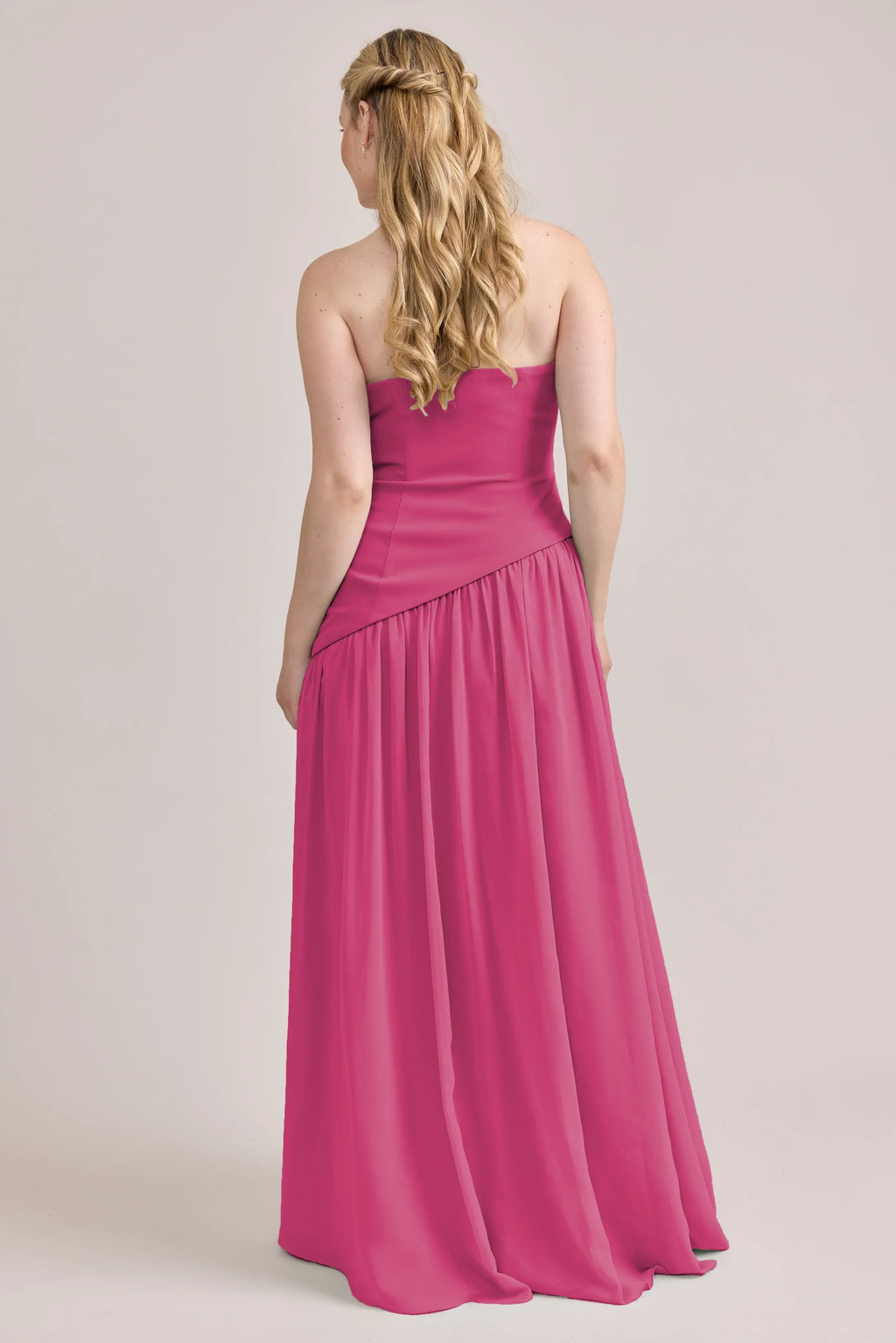 Crepe + Chiffon Dress | Made To Order