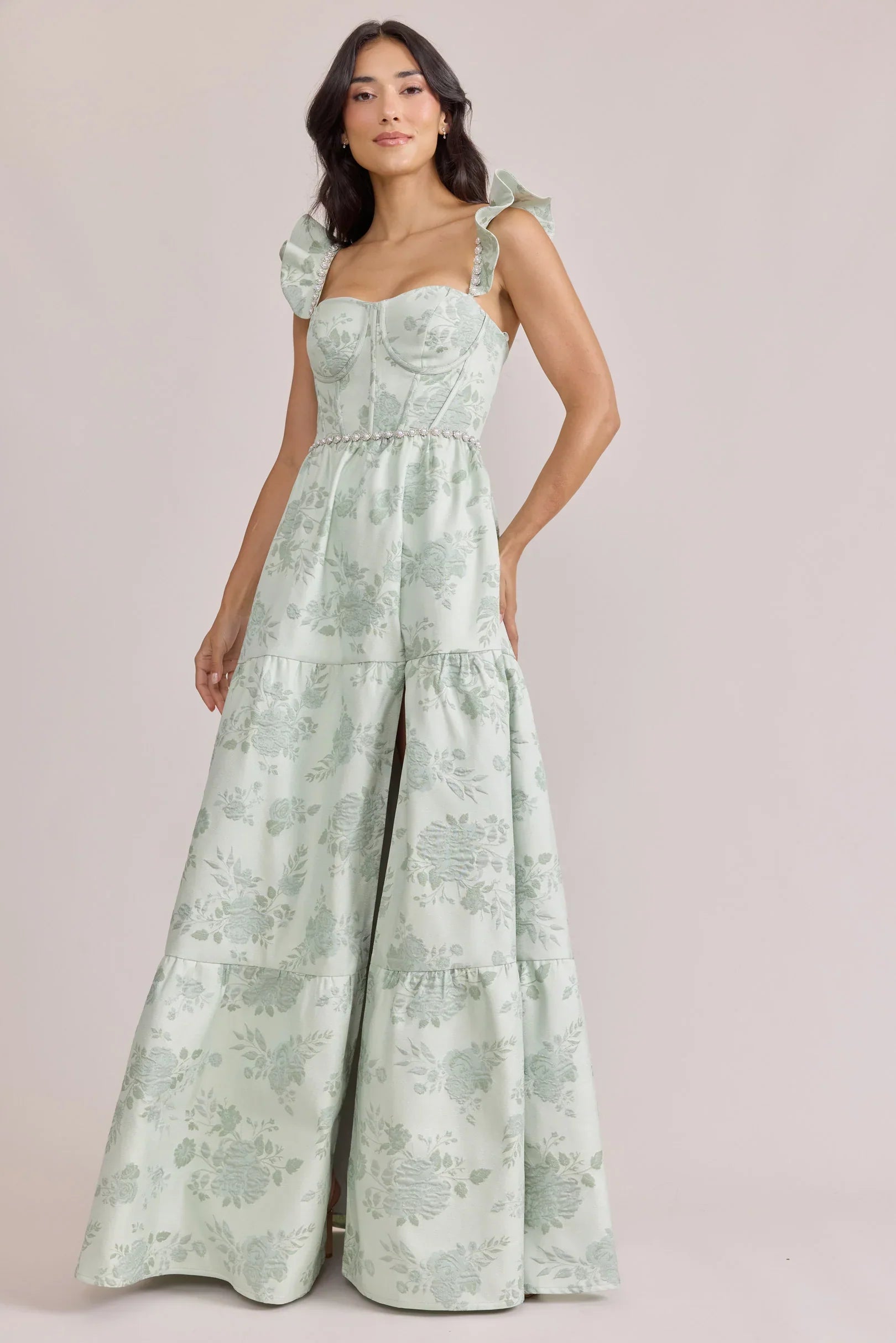 Luxe Jacquard Dress | Made To Order