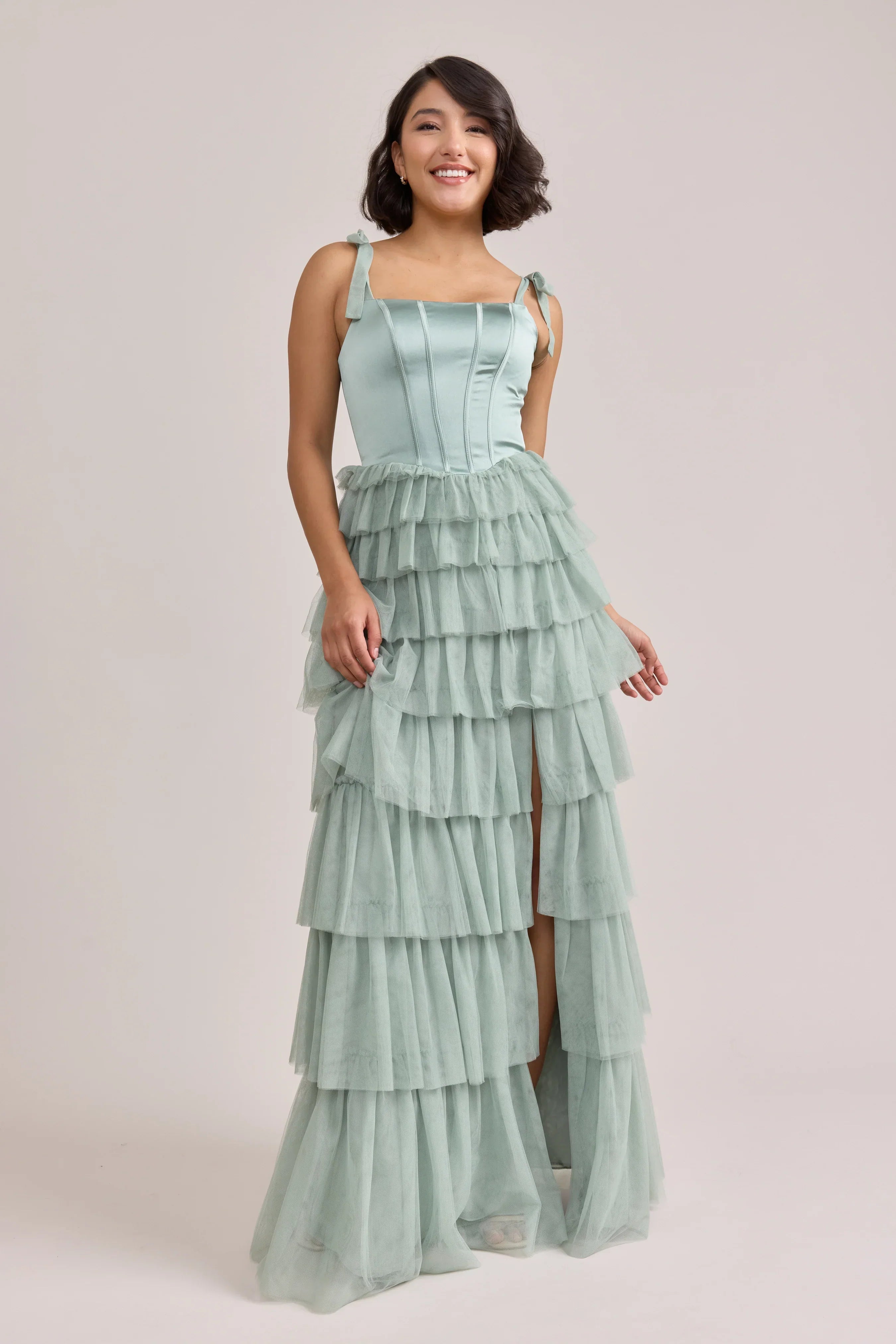 Satin + Tulle Dress | Made To Order