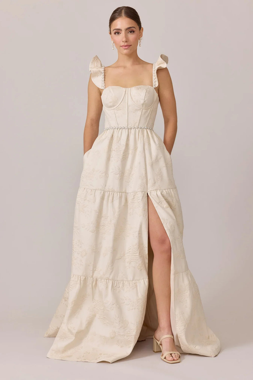 Luxe Jacquard Dress | Made To Order