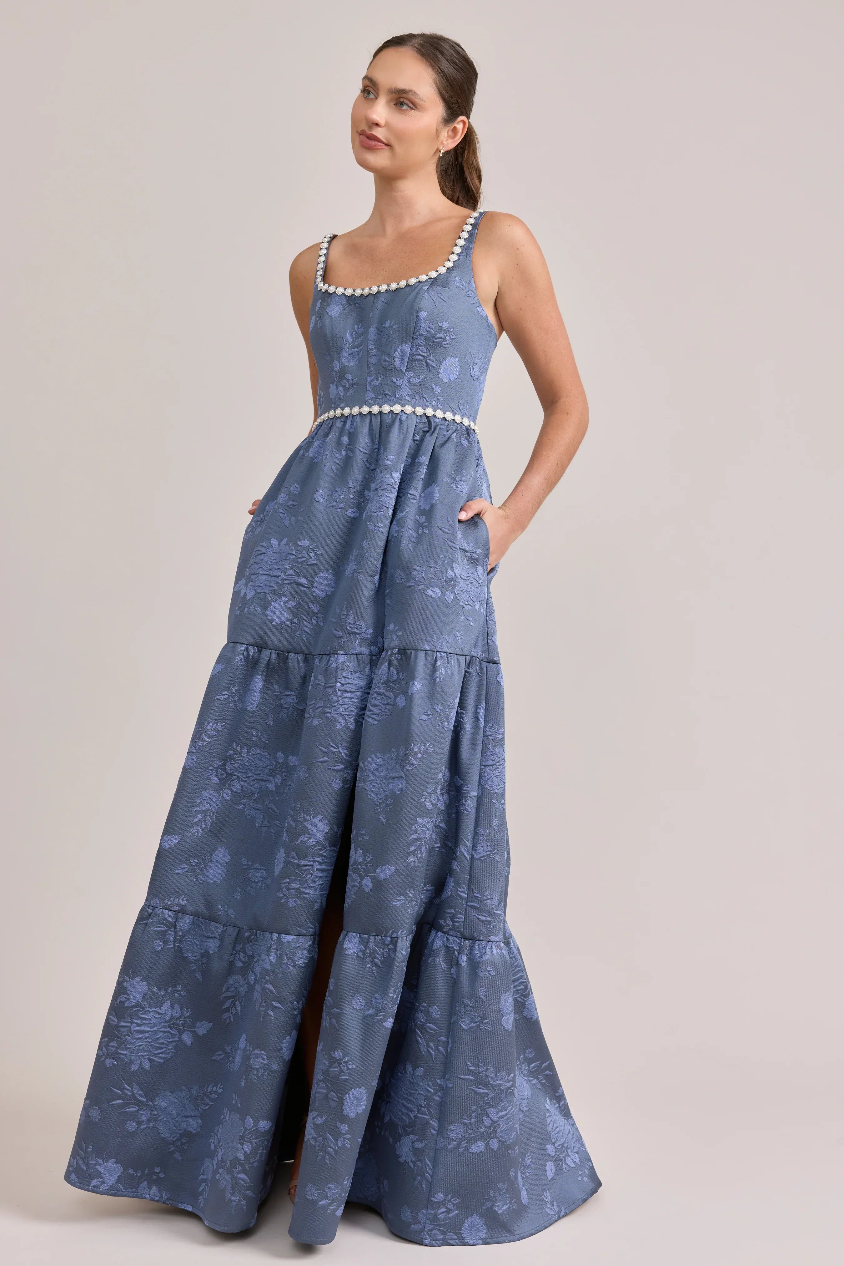 Luxe Jacquard Dress | Made To Order