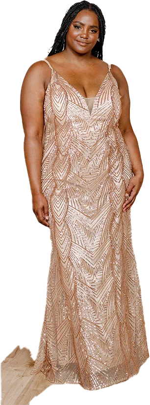 Geo Sequin Dress | Made To Order