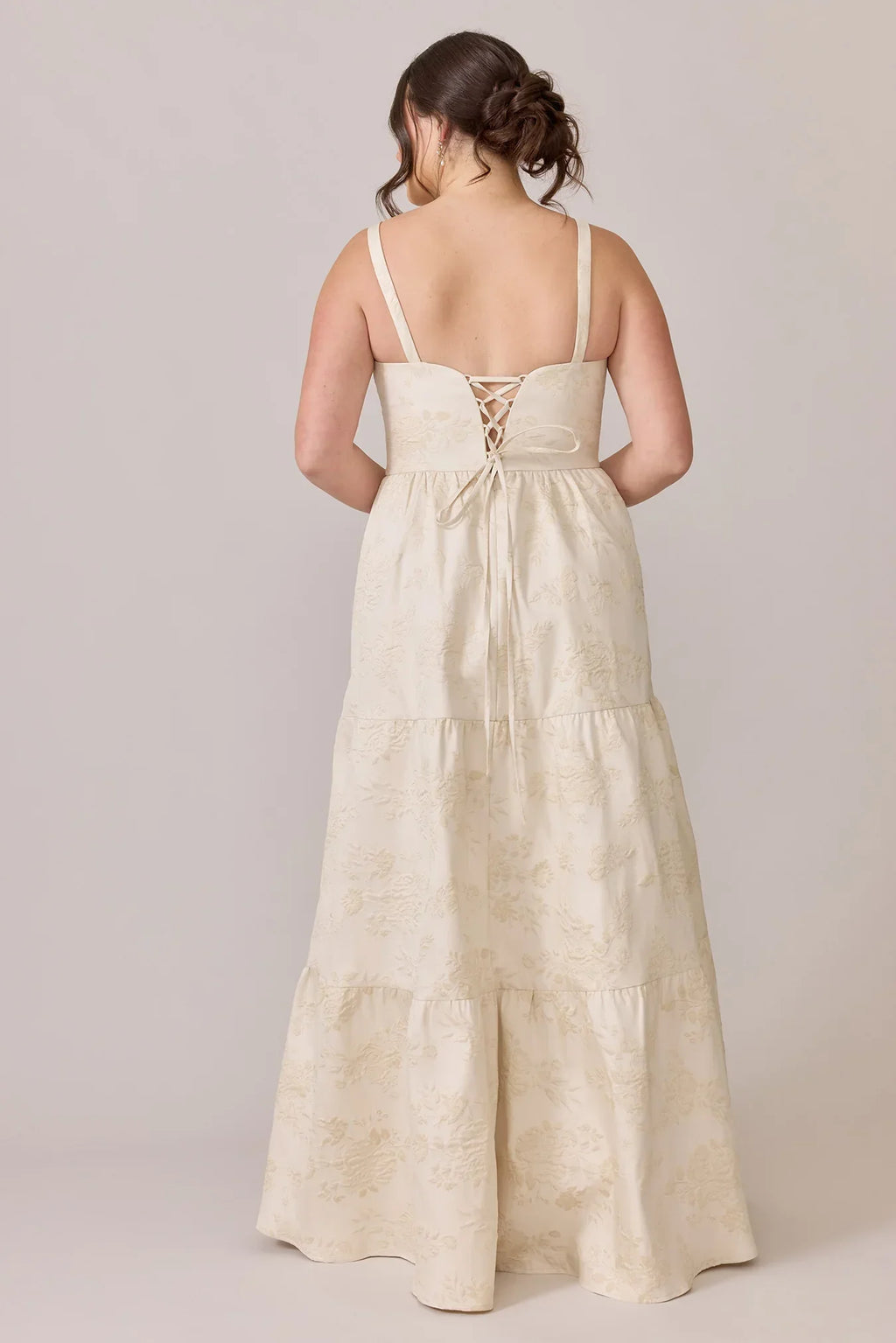 Winslet Jacquard Dress | Made To Order