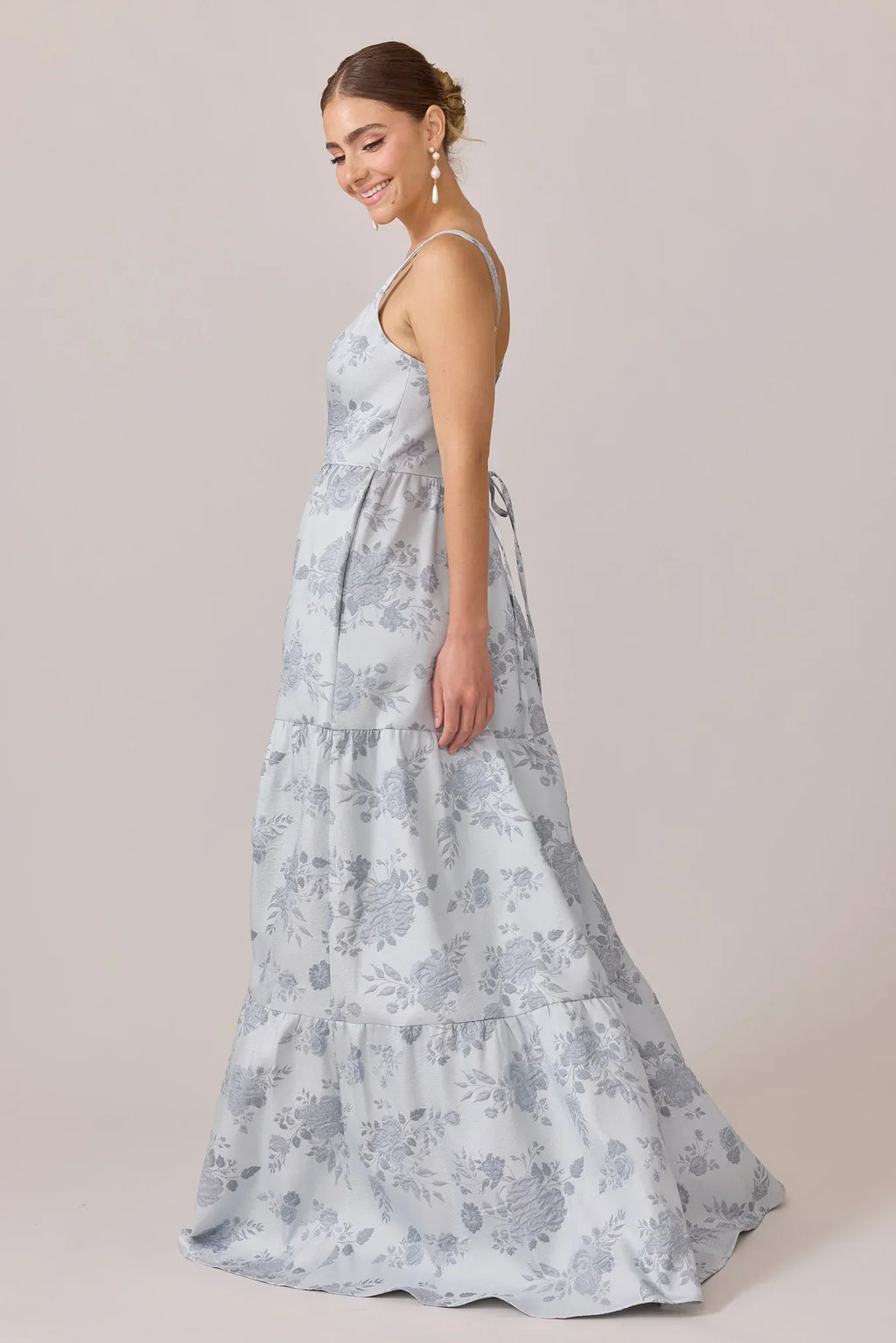 Winslet Jacquard Dress | Made To Order
