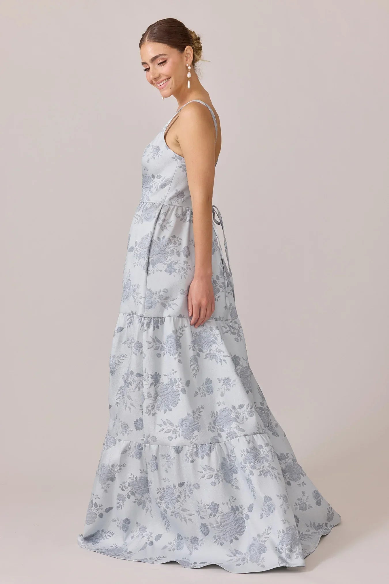 Winslet Jacquard Dress | Made To Order