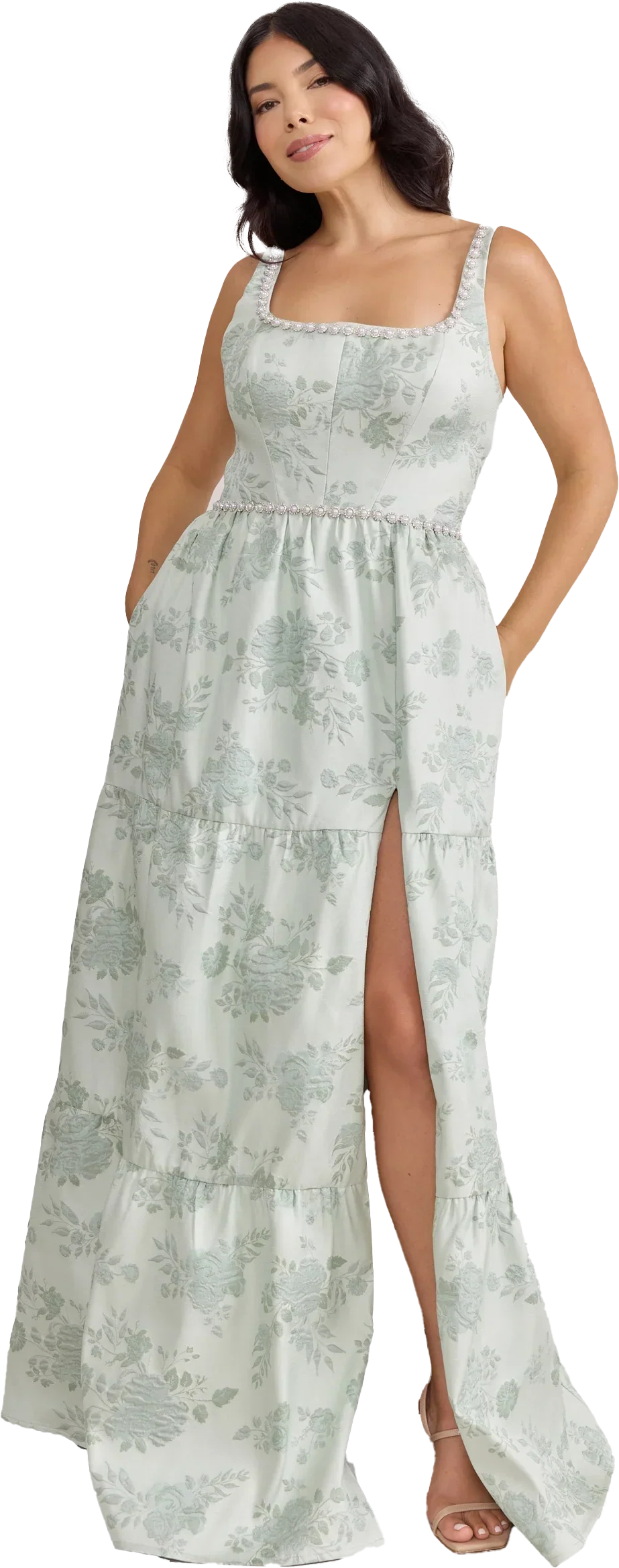 Luxe Jacquard Dress | Made To Order