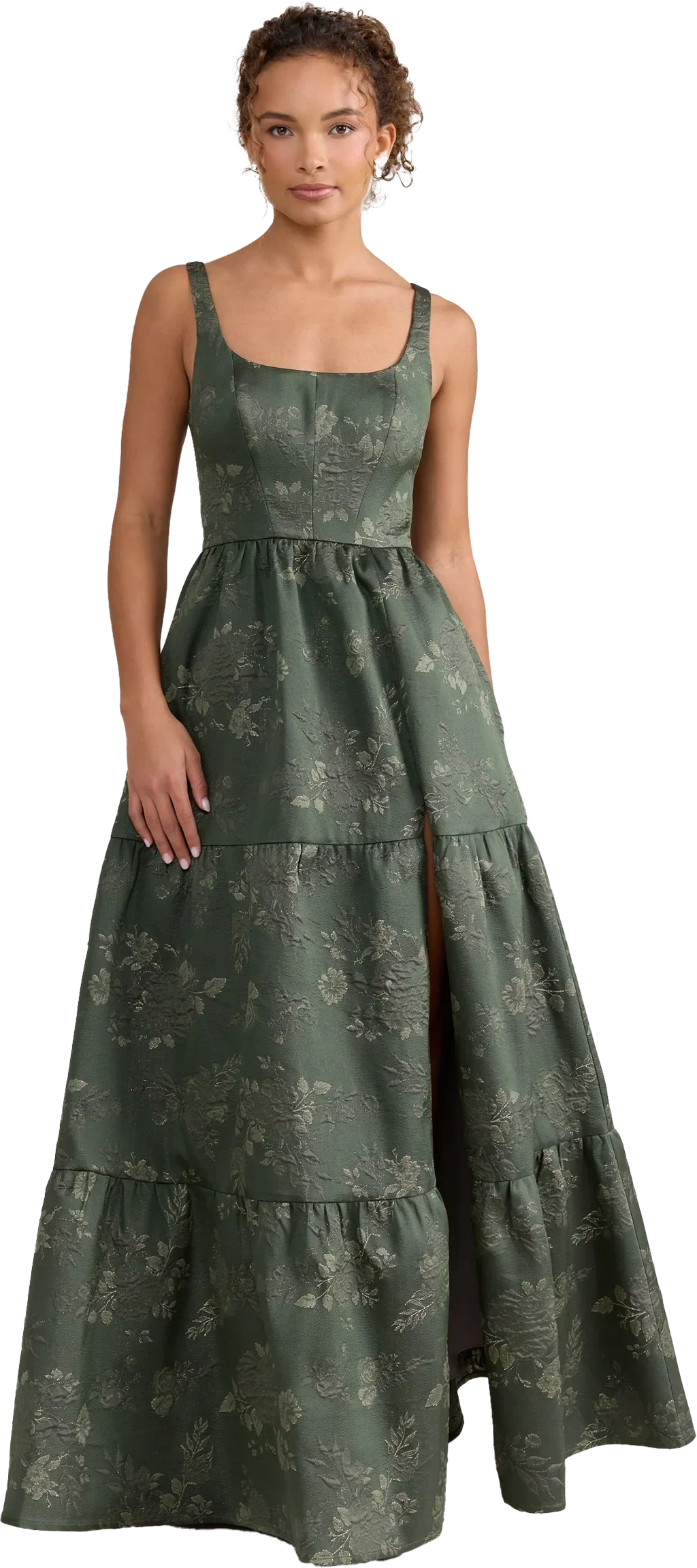 Winslet Jacquard Dress | Made To Order
