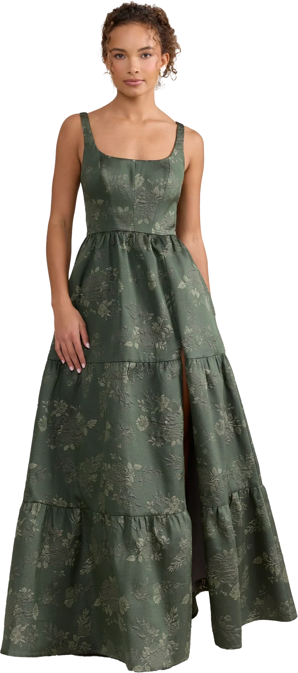 Winslet Jacquard Dress | Made To Order