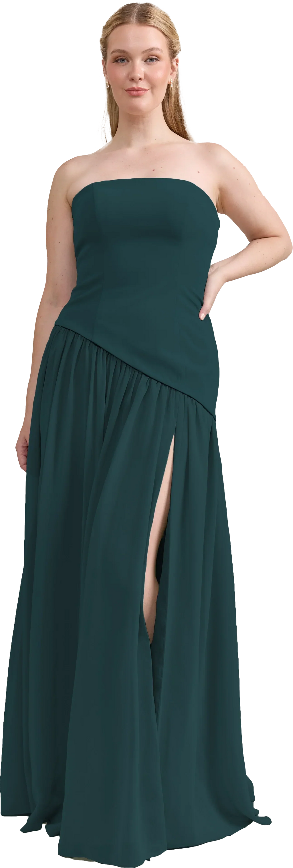 Crepe + Chiffon Dress | Made To Order