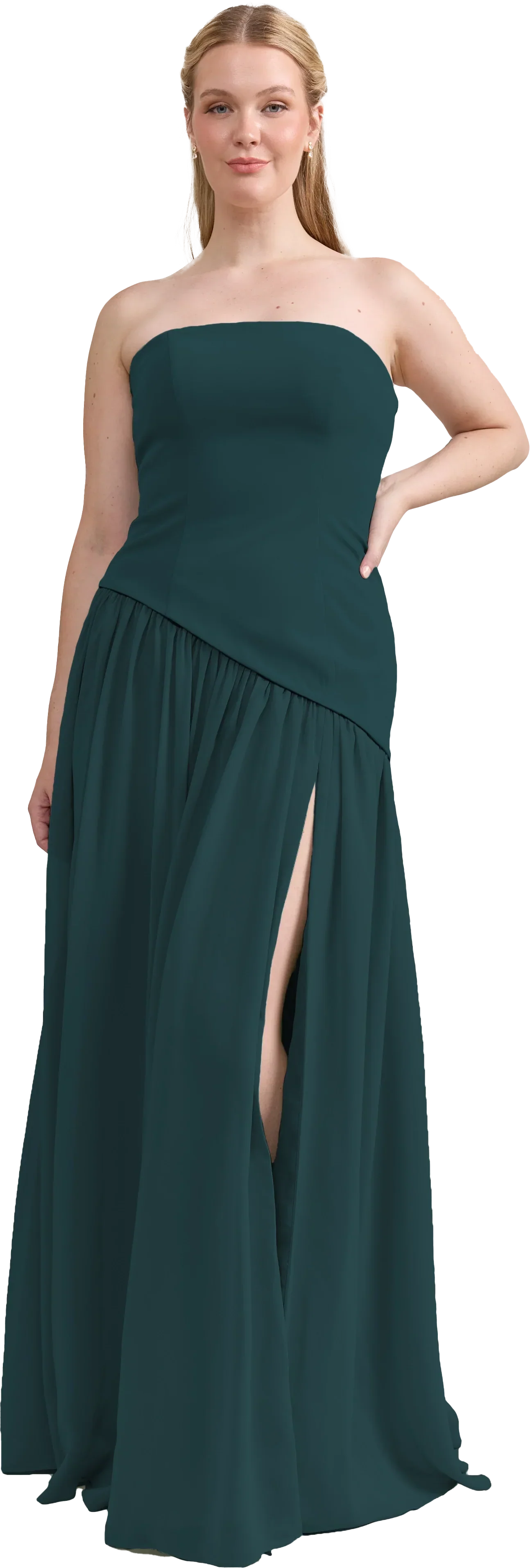 Crepe + Chiffon Dress | Made To Order