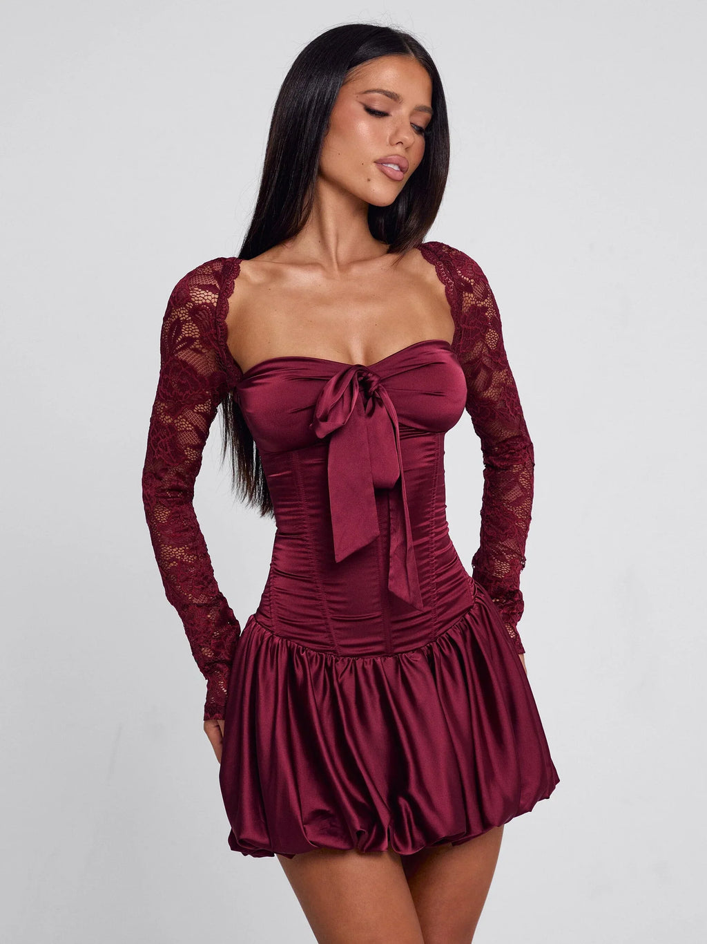 LEVIANA MINI DRESS RED