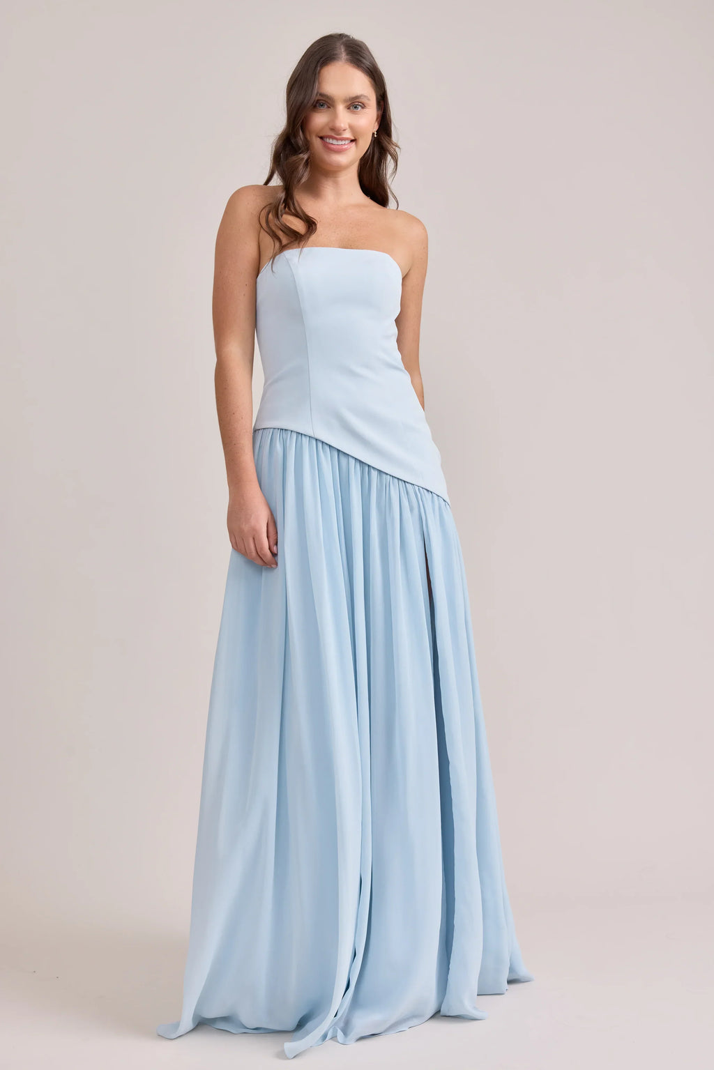 Crepe + Chiffon Dress | Made To Order