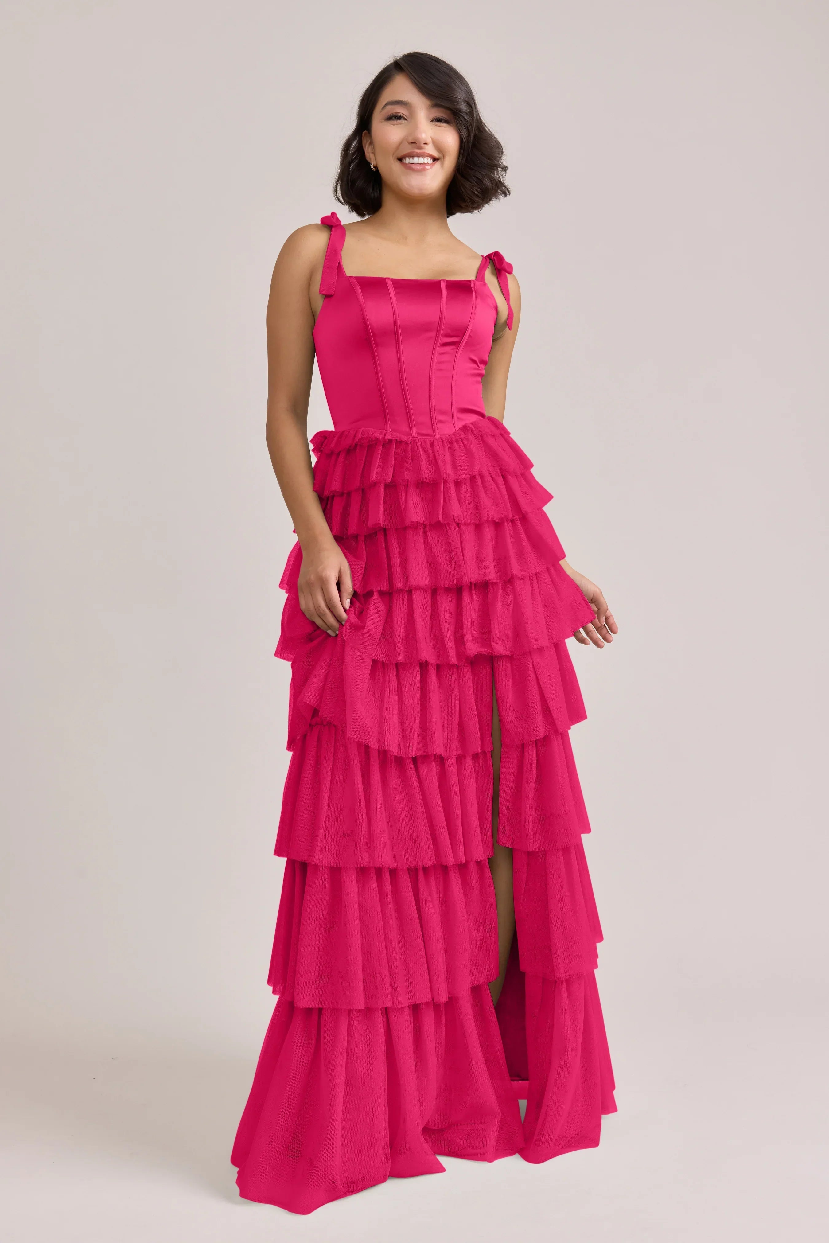 Satin + Tulle Dress | Made To Order