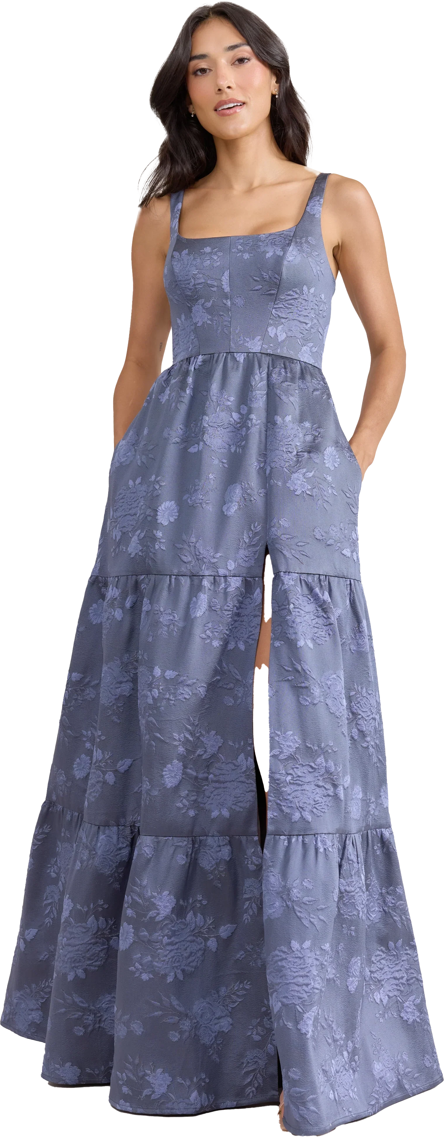 Winslet Jacquard Dress | Made To Order