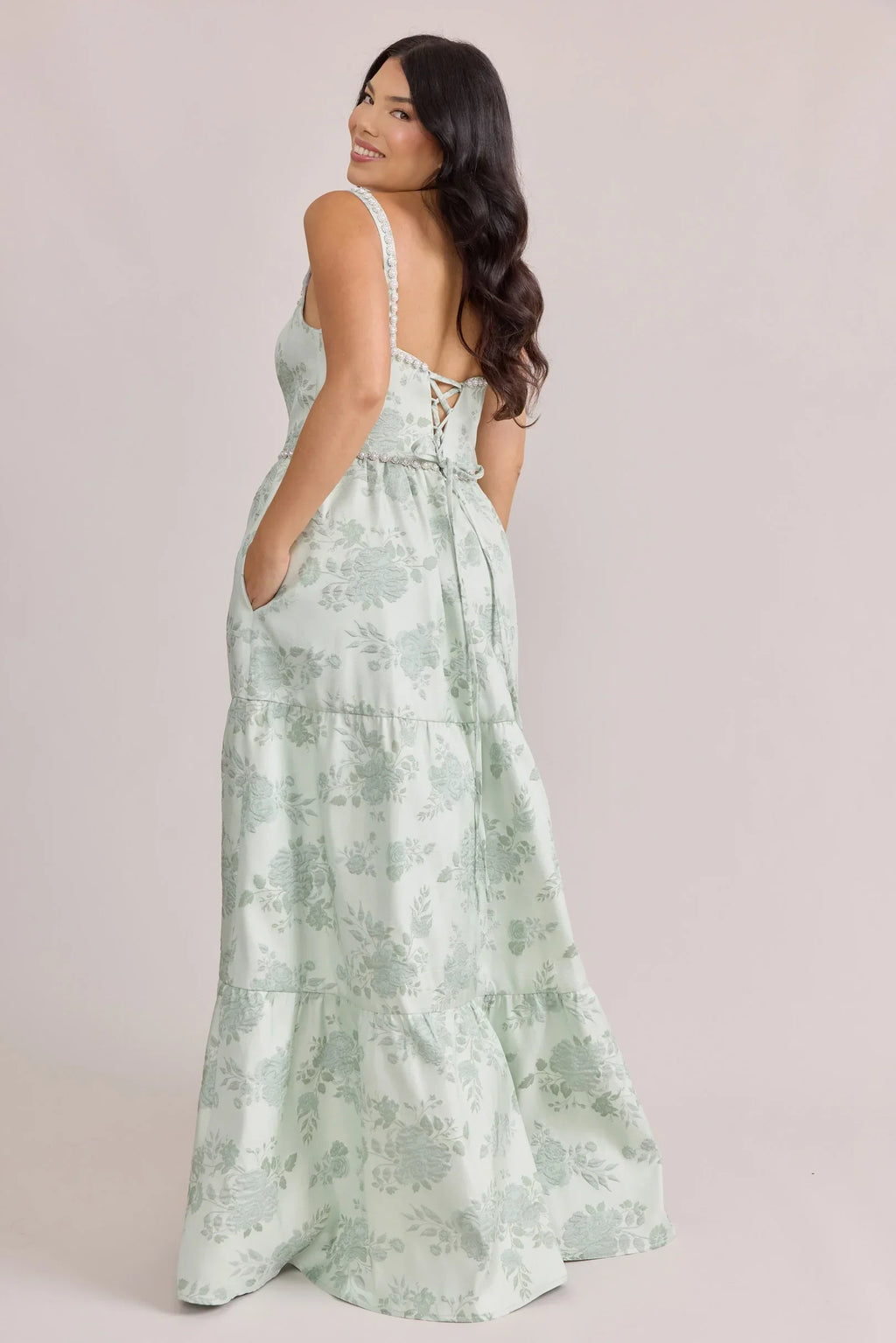 Luxe Jacquard Dress | Made To Order