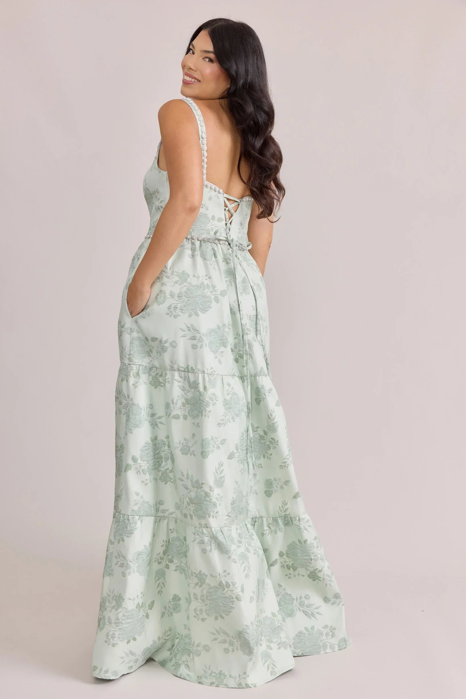 Luxe Jacquard Dress | Made To Order