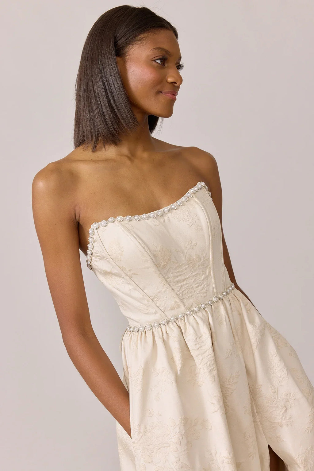 Luxe Jacquard Dress | Made To Order