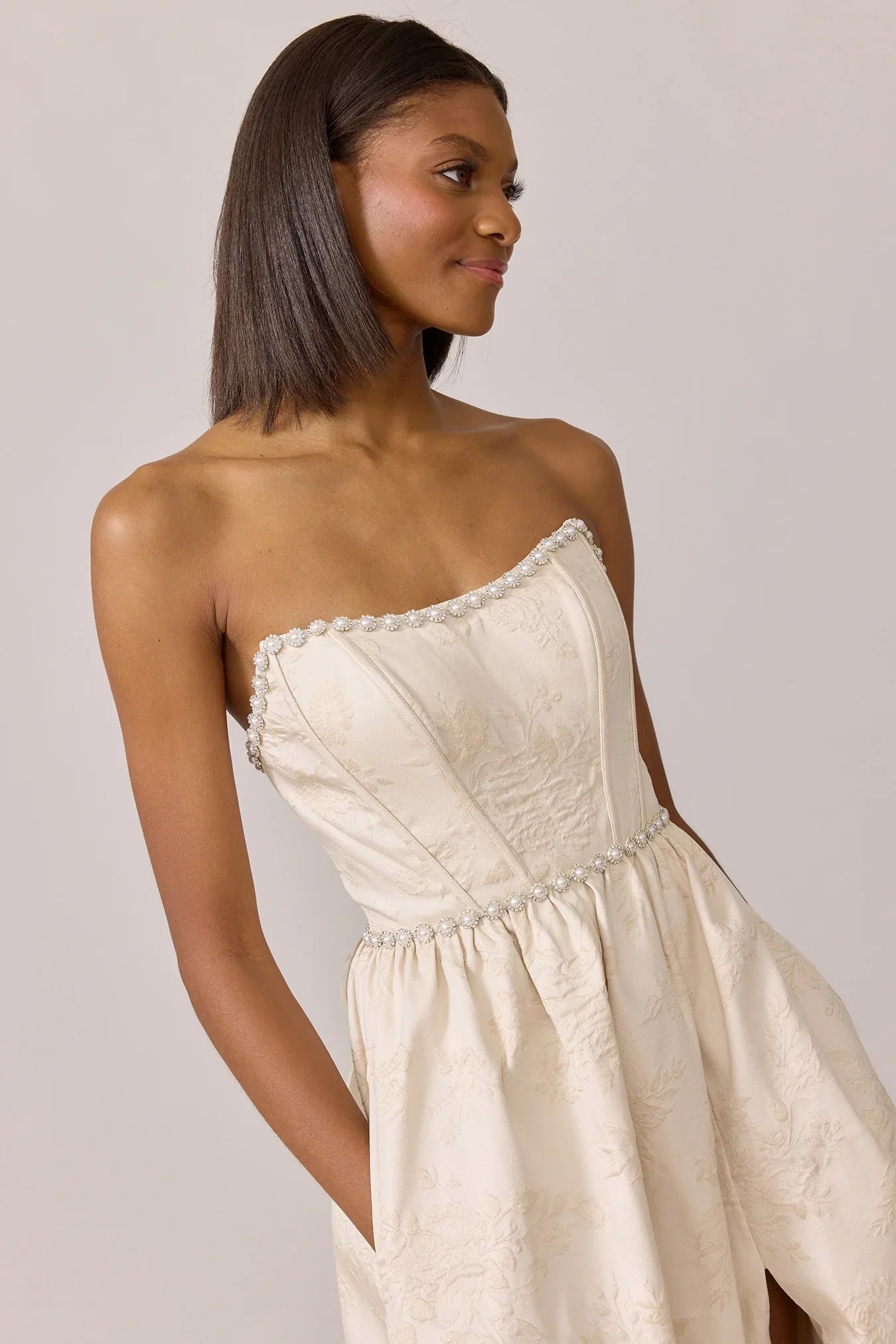Luxe Jacquard Dress | Made To Order