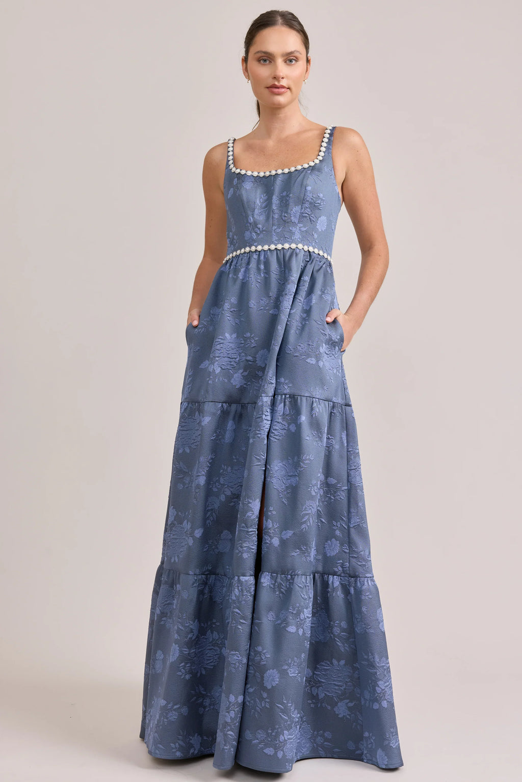 Luxe Jacquard Dress | Made To Order