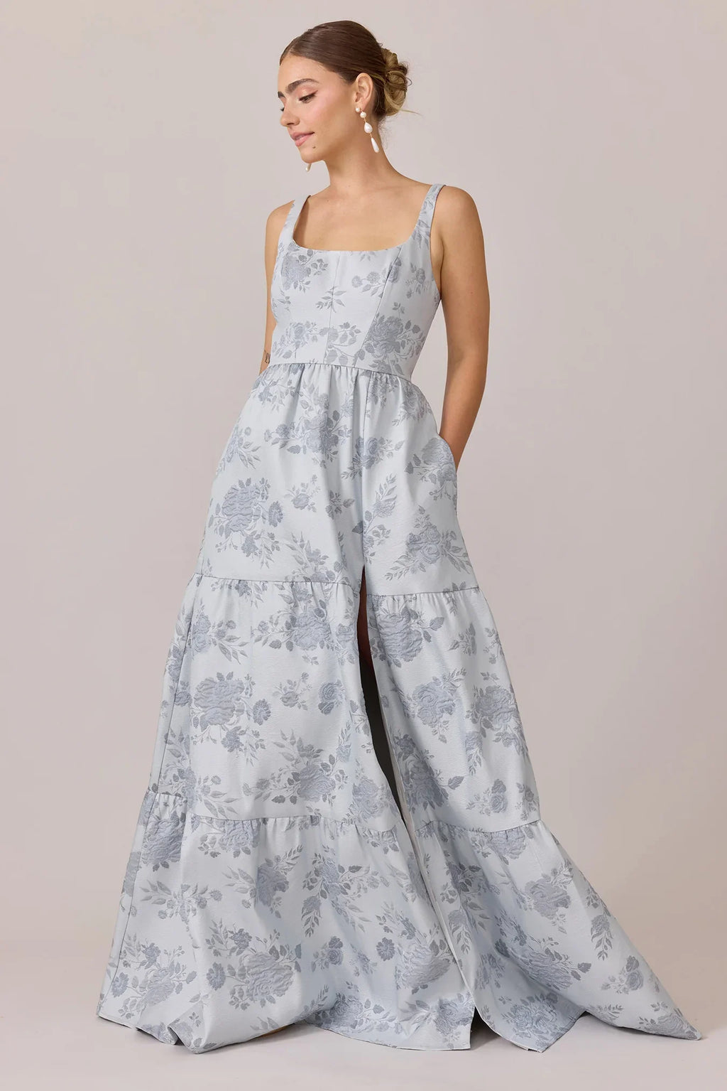 Winslet Jacquard Dress | Made To Order