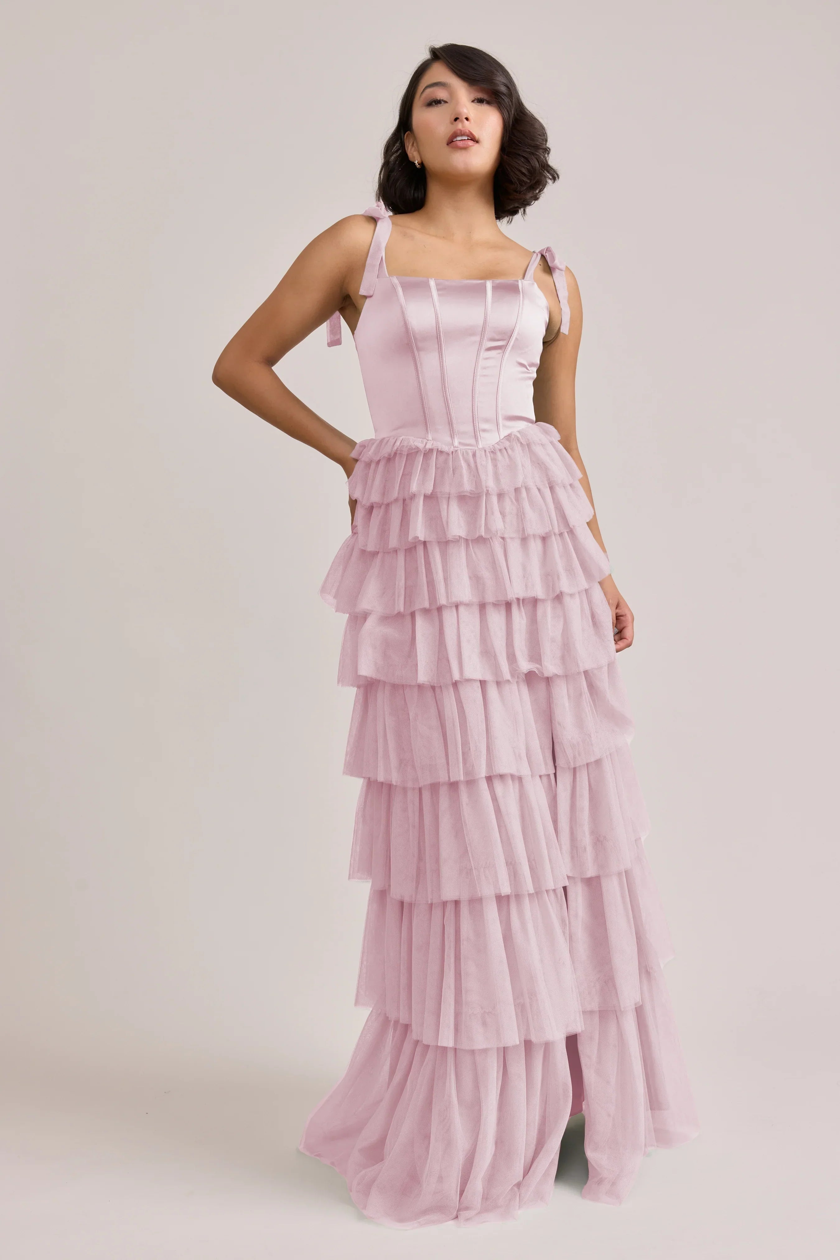 Satin + Tulle Dress | Made To Order