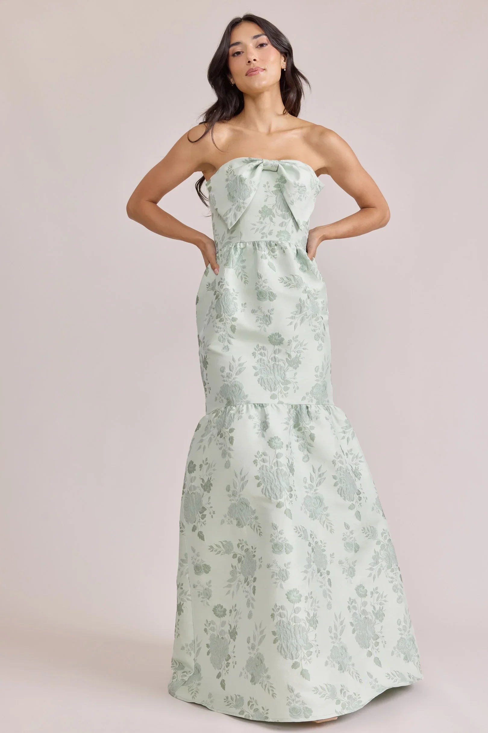 Jacquard Dress | Made To Order